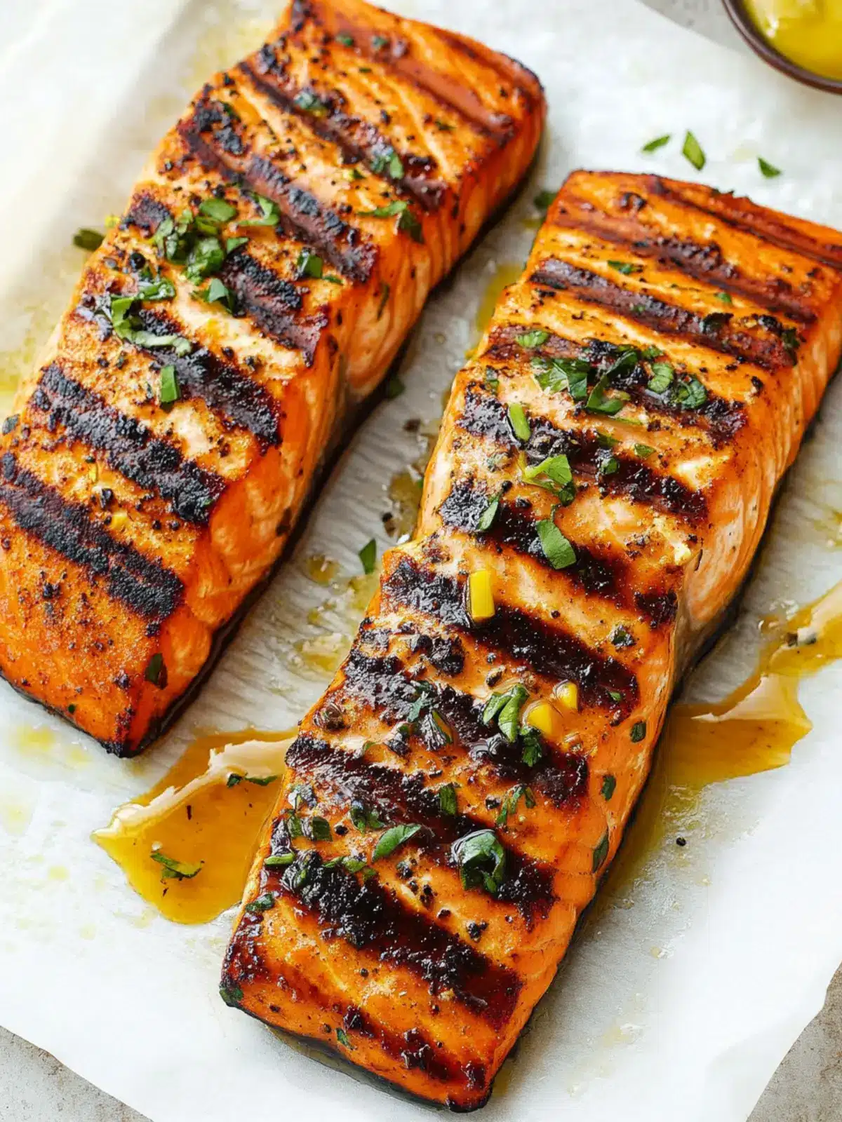 Hot Shot Grilled Salmon with a Spicy Sriracha Kick 2 Hot Shot Grilled Salmon