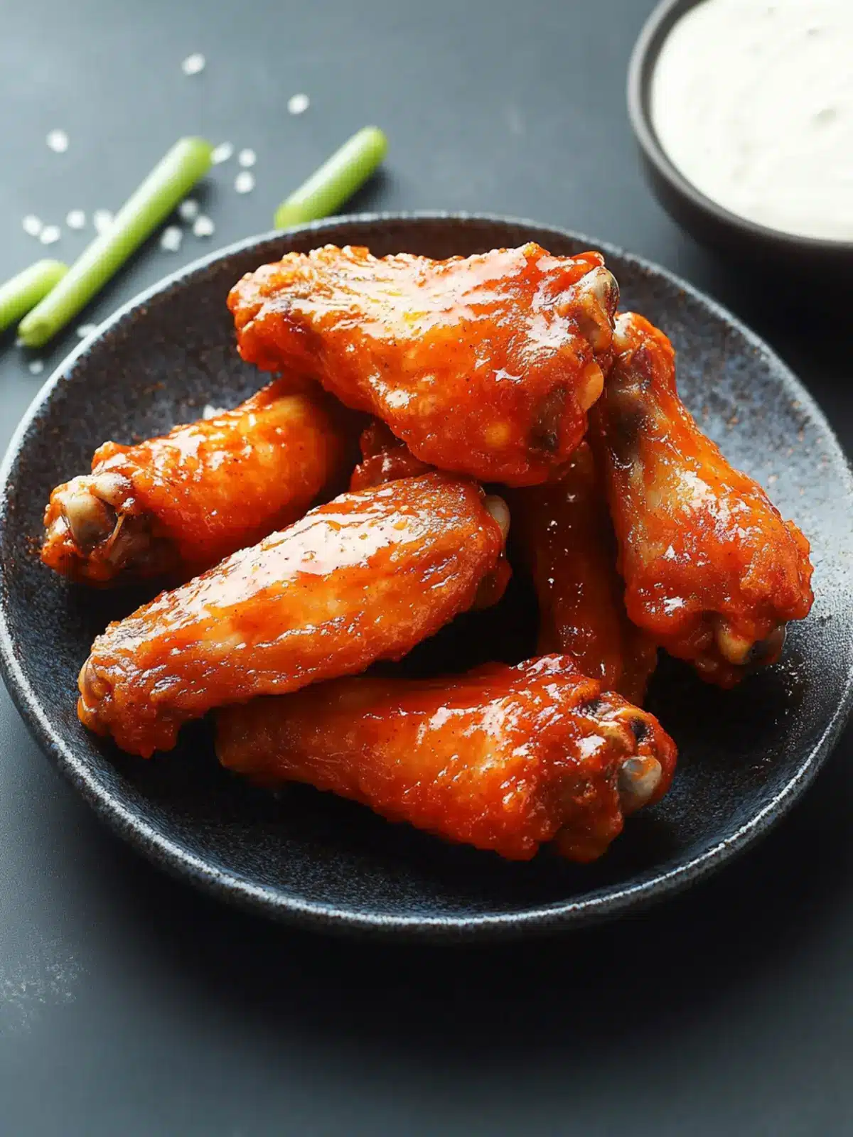 Crispy Buffalo Wings: The Ultimate Spicy Chicken Delight 2 Buffalo Wings (Spicy Chicken Wings)