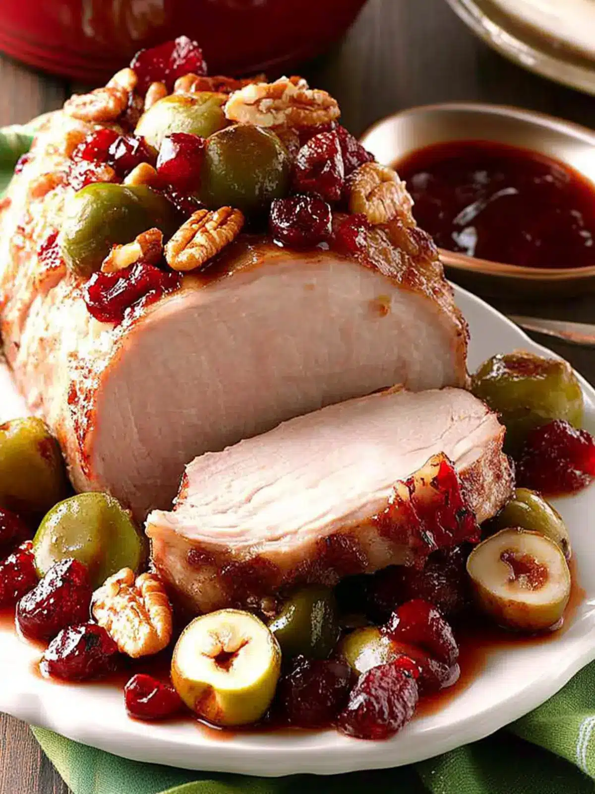Fruity-Pecan Pork Roast: A Celebration of Flavorful Joy 3 Fruit-Pecan Pork Roast