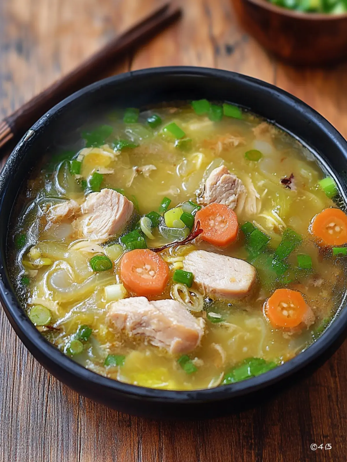 Comforting Chicken Sotanghon Soup with Patola to Soothe You 2 Chicken Sotanghon Soup with Patola