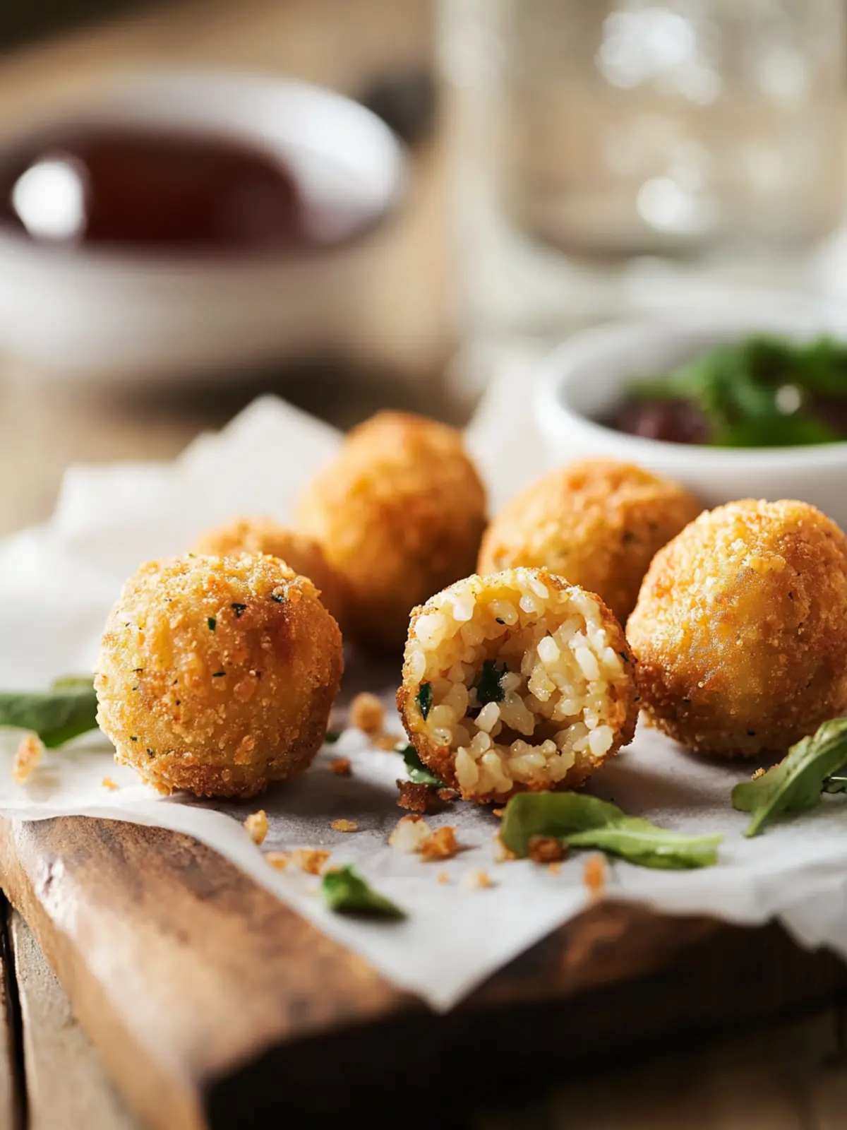 Crispy Italian Arancini: Irresistible Stuffed Rice Balls at Home 2 Italian Arancini (Stuffed Rice Balls)