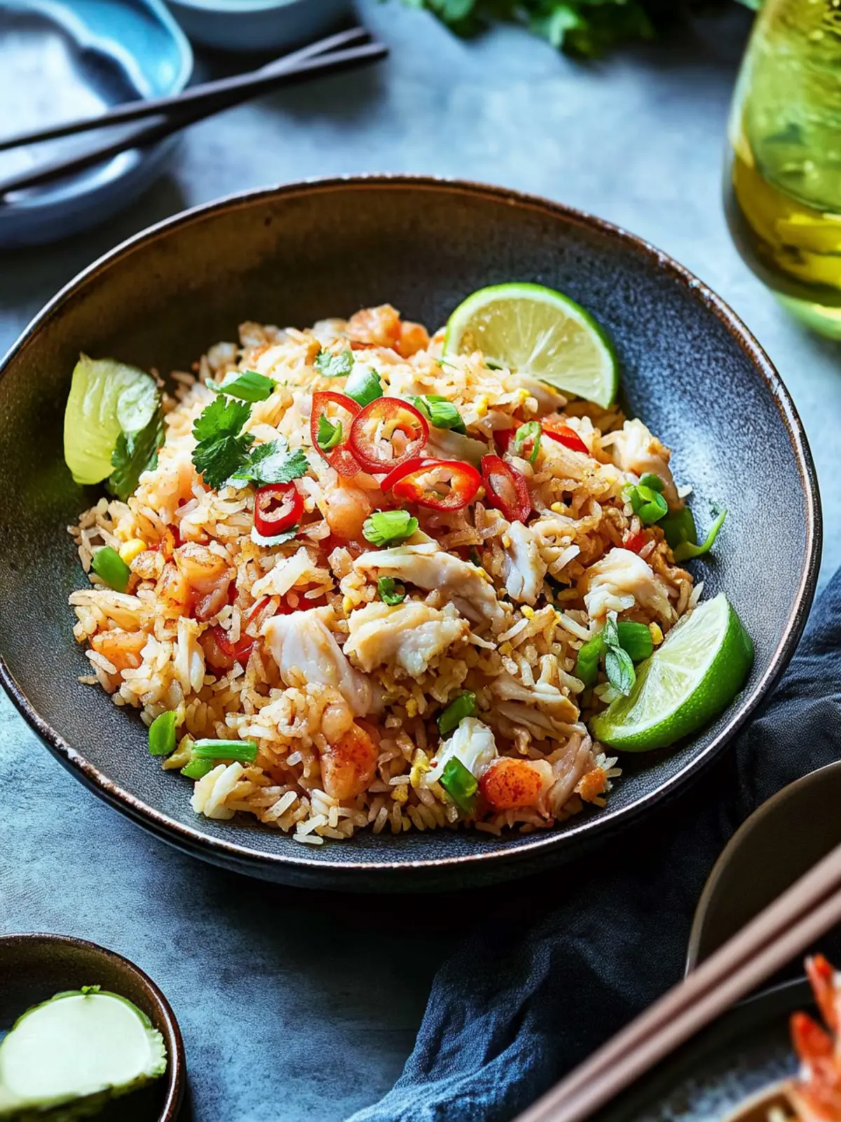 Delicious XO Crab Fried Rice for a Quick Gourmet Meal 2 XO crab fried rice
