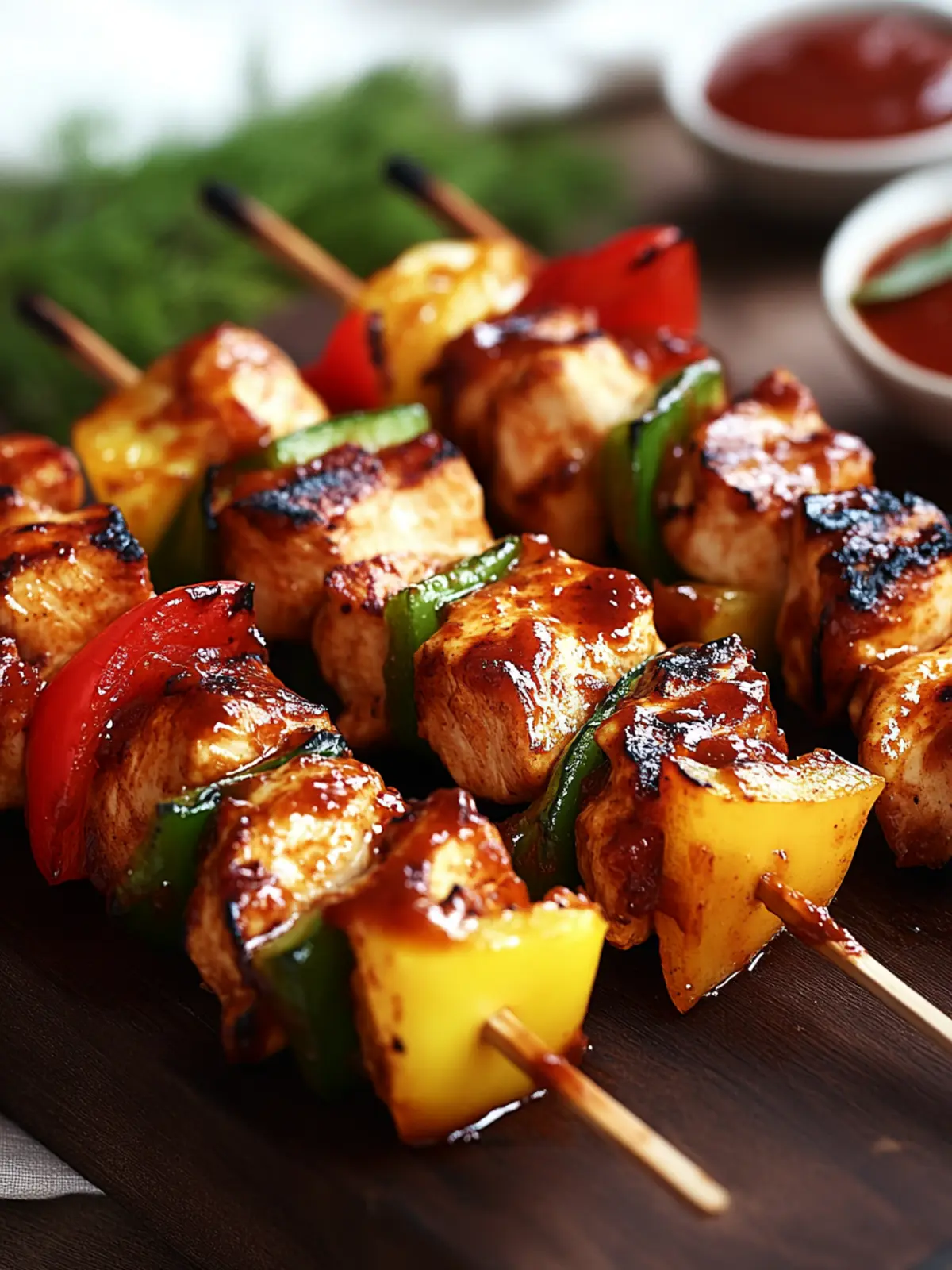 Sweet BBQ Chicken Kebabs for an Unforgettable Flavor Feast 2 Sweet BBQ Chicken Kebabs