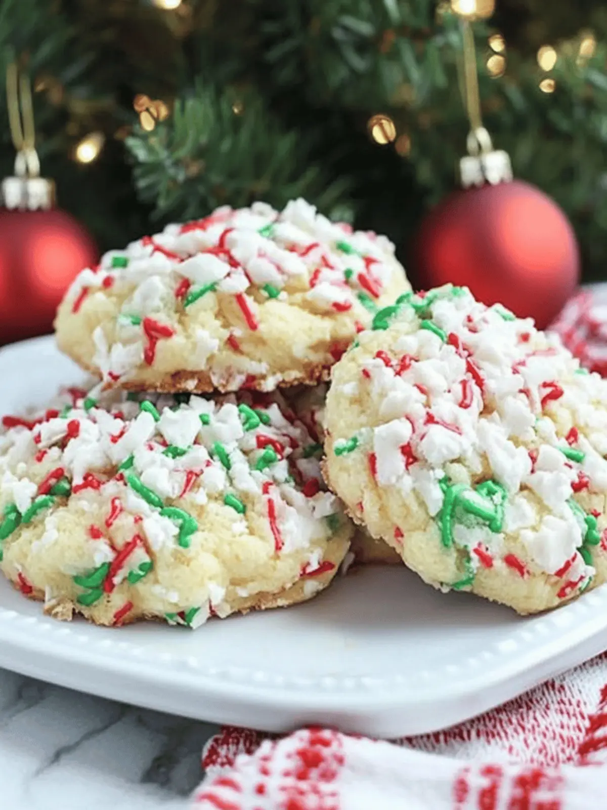 Irresistible Christmas Gooey Butter Cookies for Holiday Joy 3 Christmas Gooey Butter Cookies
