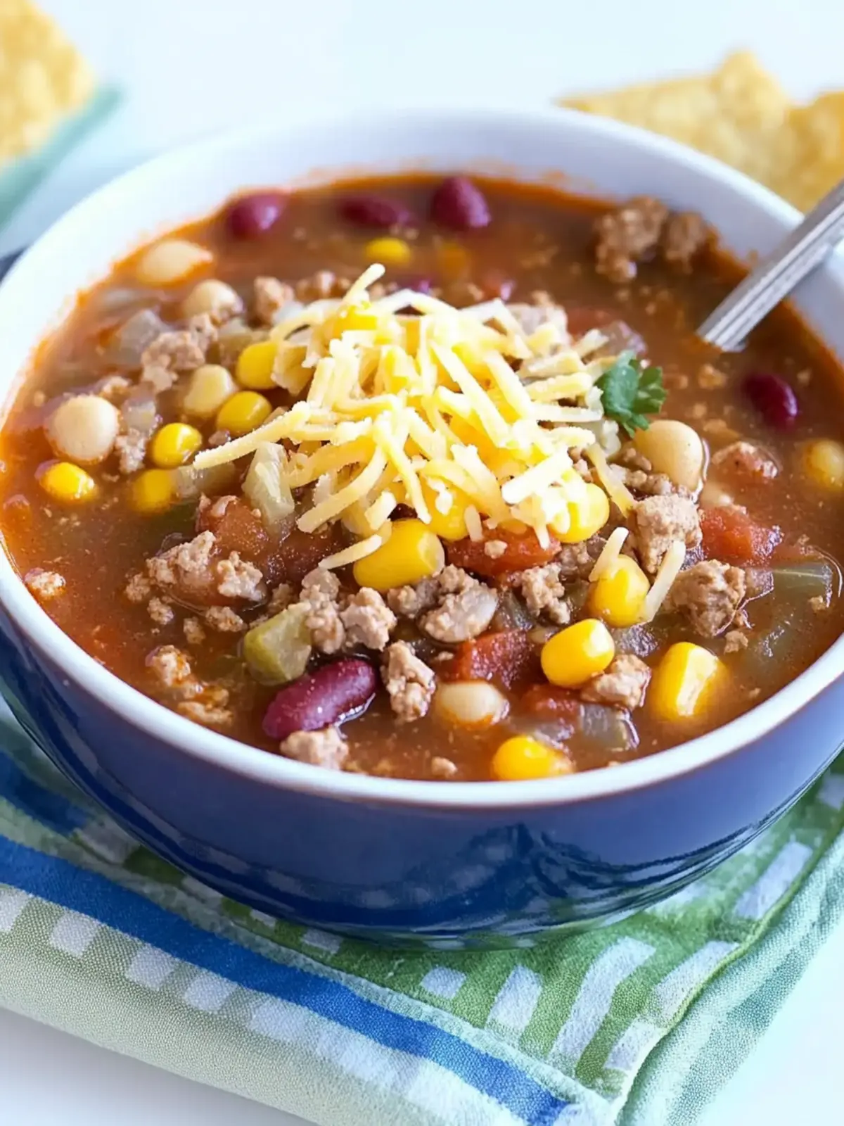 Savory Crock Pot Taco Soup: Easy, Hearty Family Favorite 3 Crock Pot Taco Soup