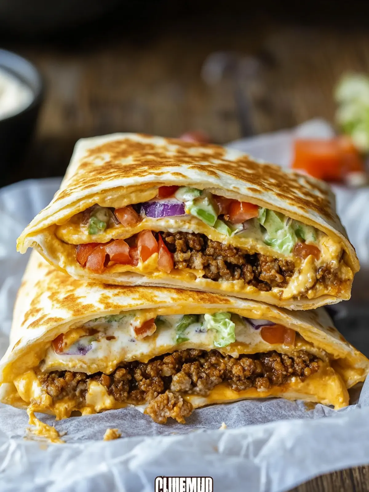 Delicious Copycat Taco Bell Crunchwrap Supreme at Home 3 Copycat Taco Bell Crunchwrap Supreme