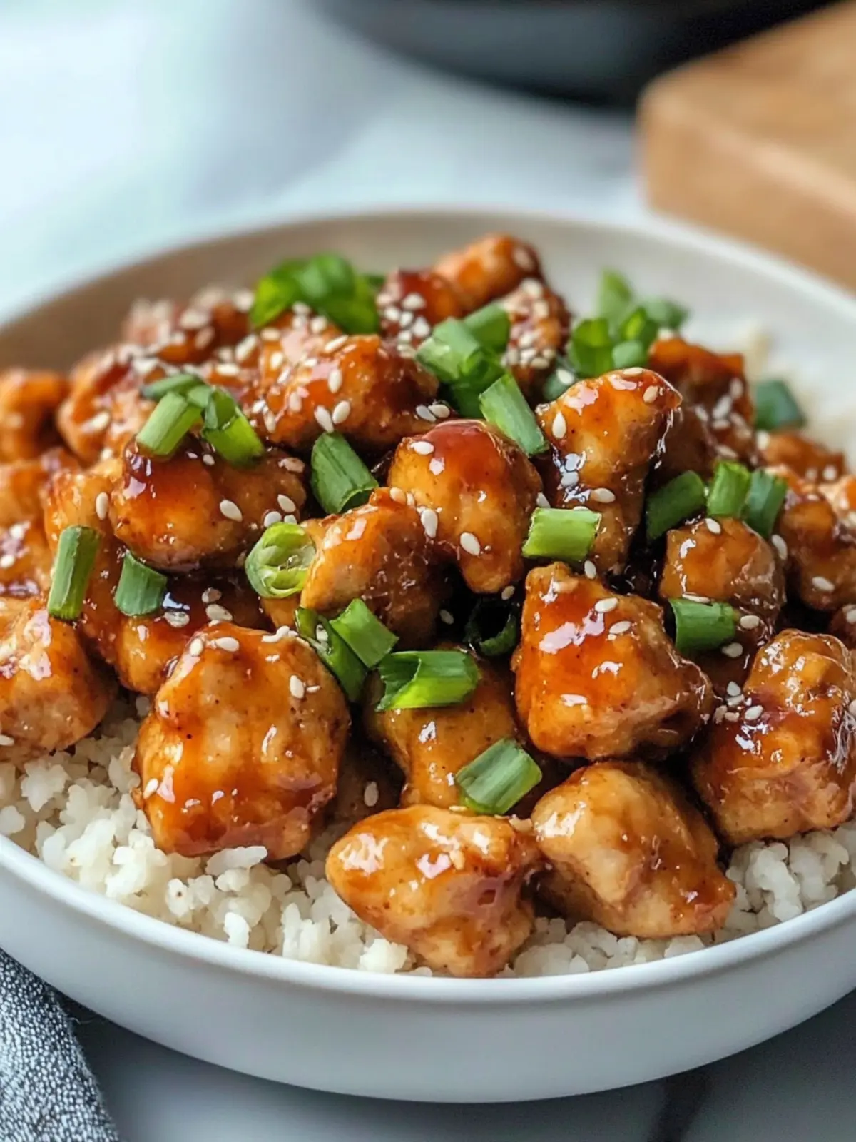 Healthy Low-Carb General Tso's Chicken Ready in 10 Minutes 2 Low-Carb General Tso s Chicken