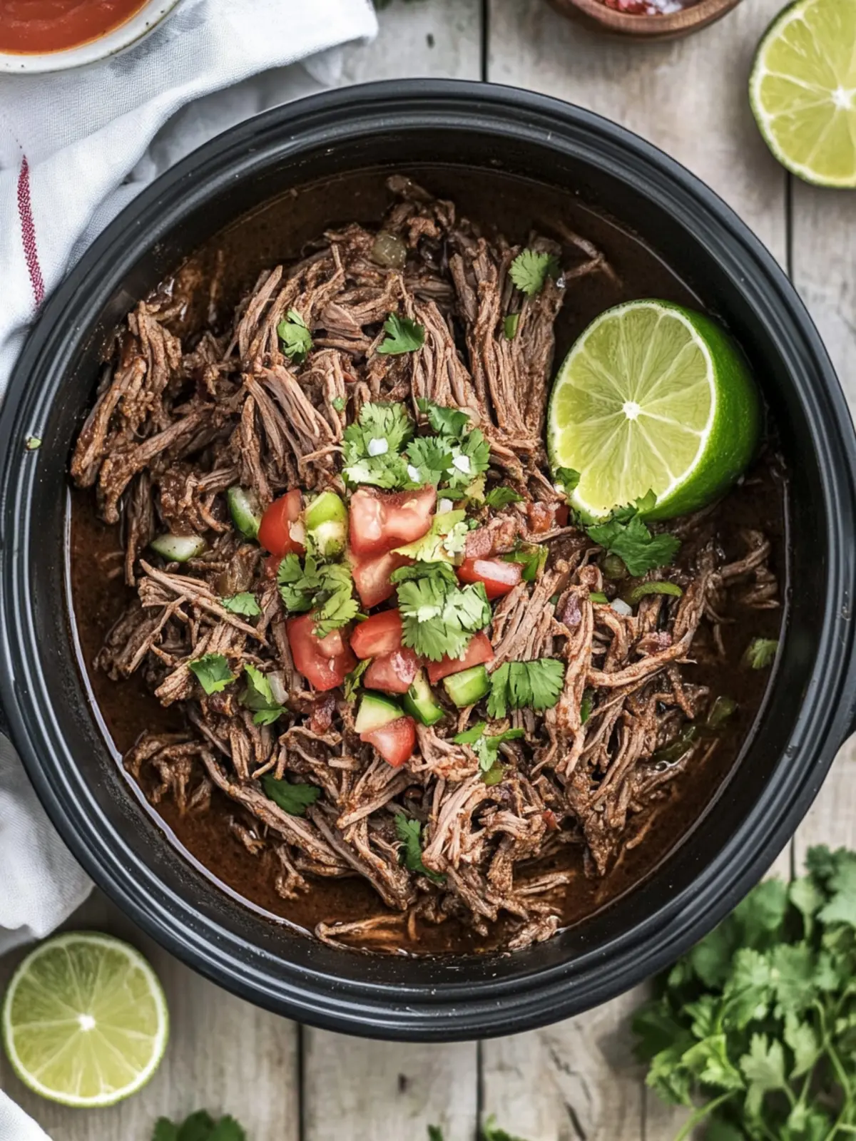 Mouthwatering Slow Cooker Mexican Shredded Beef Bliss 3 Slow Cooker Mexican Shredded Beef