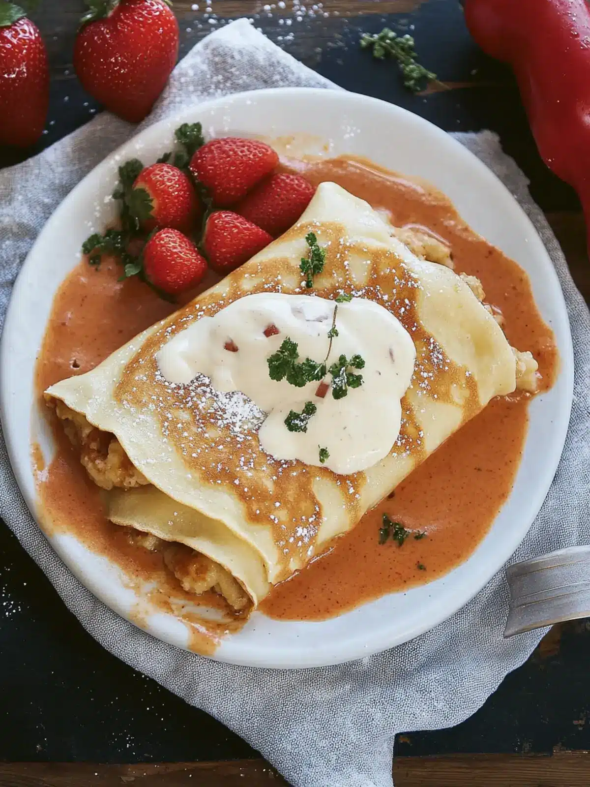Irresistible Hortobágyi Palacsinta: Your New Comfort Food Delight 2 Hortobágyi Palacsinta (Stuffed Crepes)