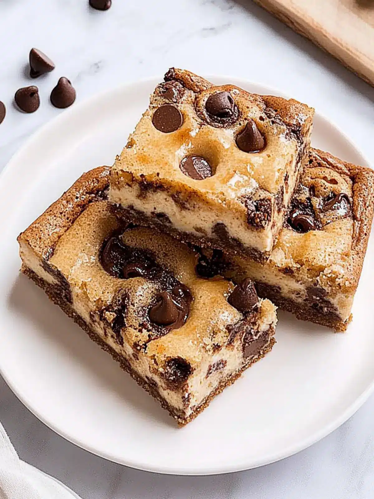 Irresistible Chocolate Chip Cheesecake Bars for Every Occasion 4 Chocolate Chip Cheesecake Bars