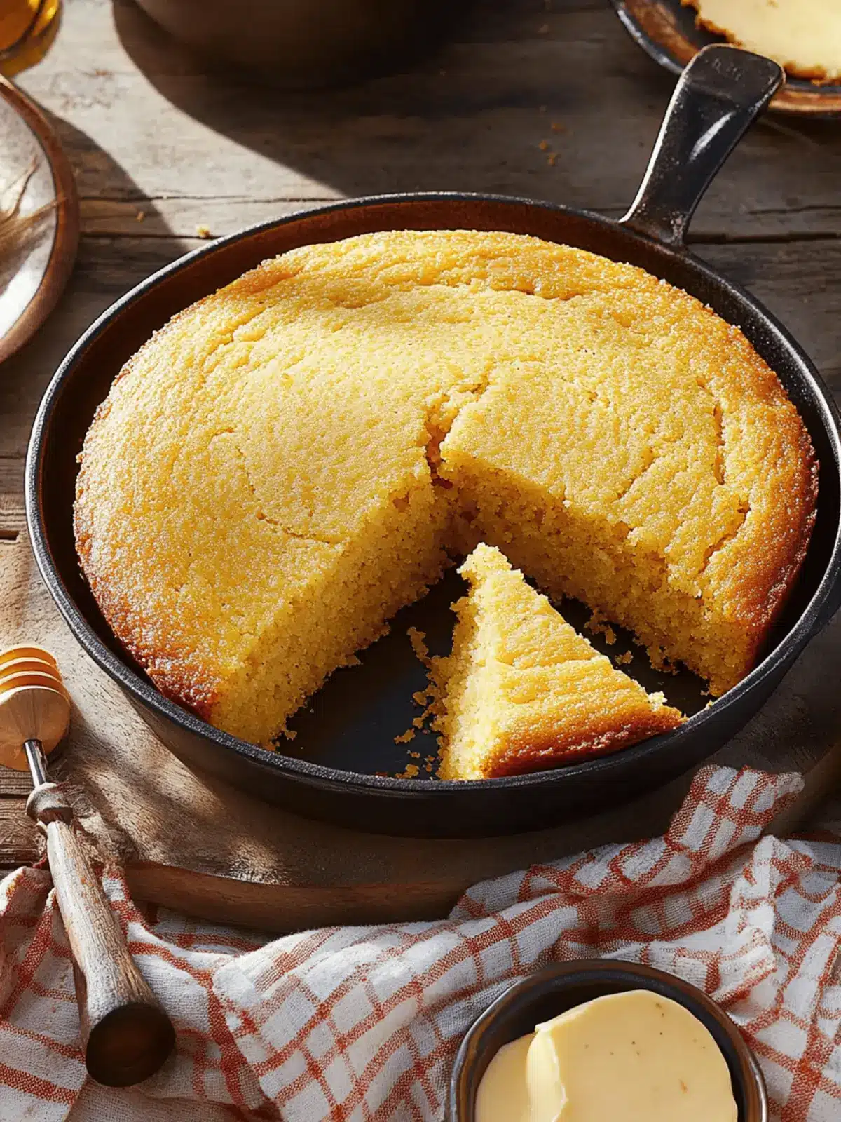 Easiest Cornbread with Honey Butter You ll Ever Make 3 Easiest Cornbread with Honey Butter
