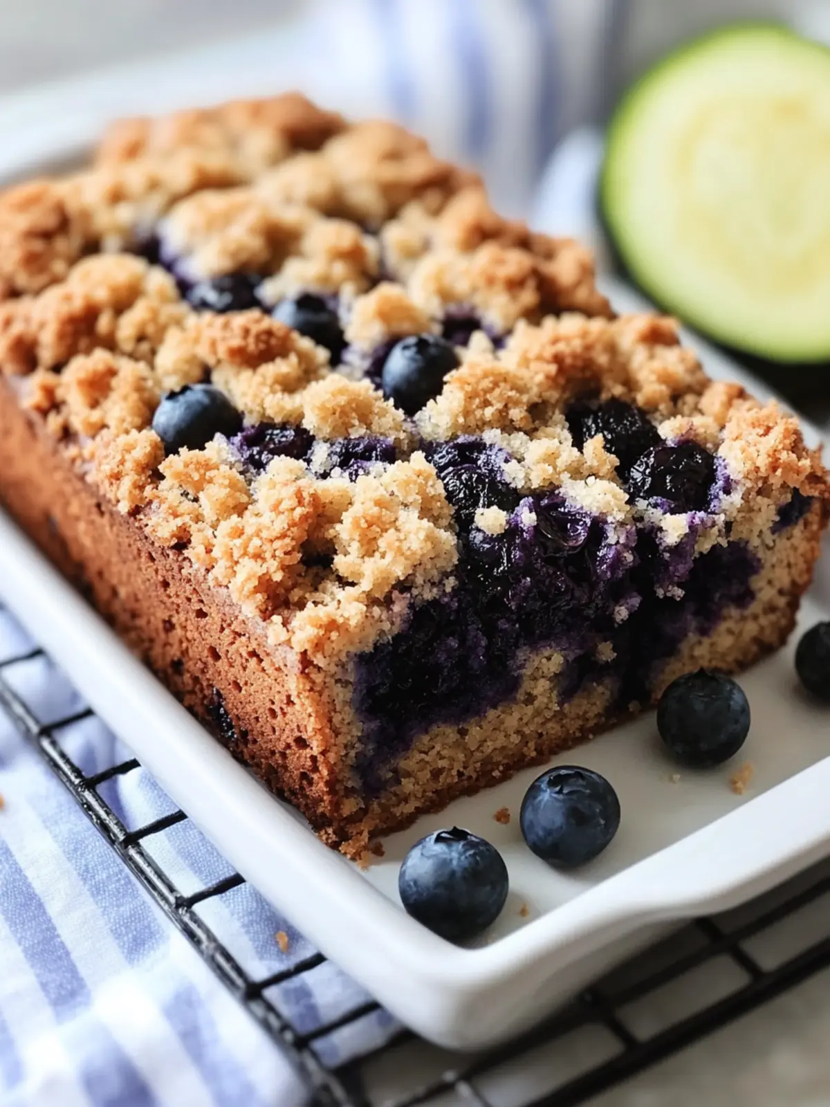 Delicious Crumb-Topped Blueberry Zucchini Bread You ll Adore 4 Delicious Crumb-Topped Blueberry Zucchini Bread You ll Love