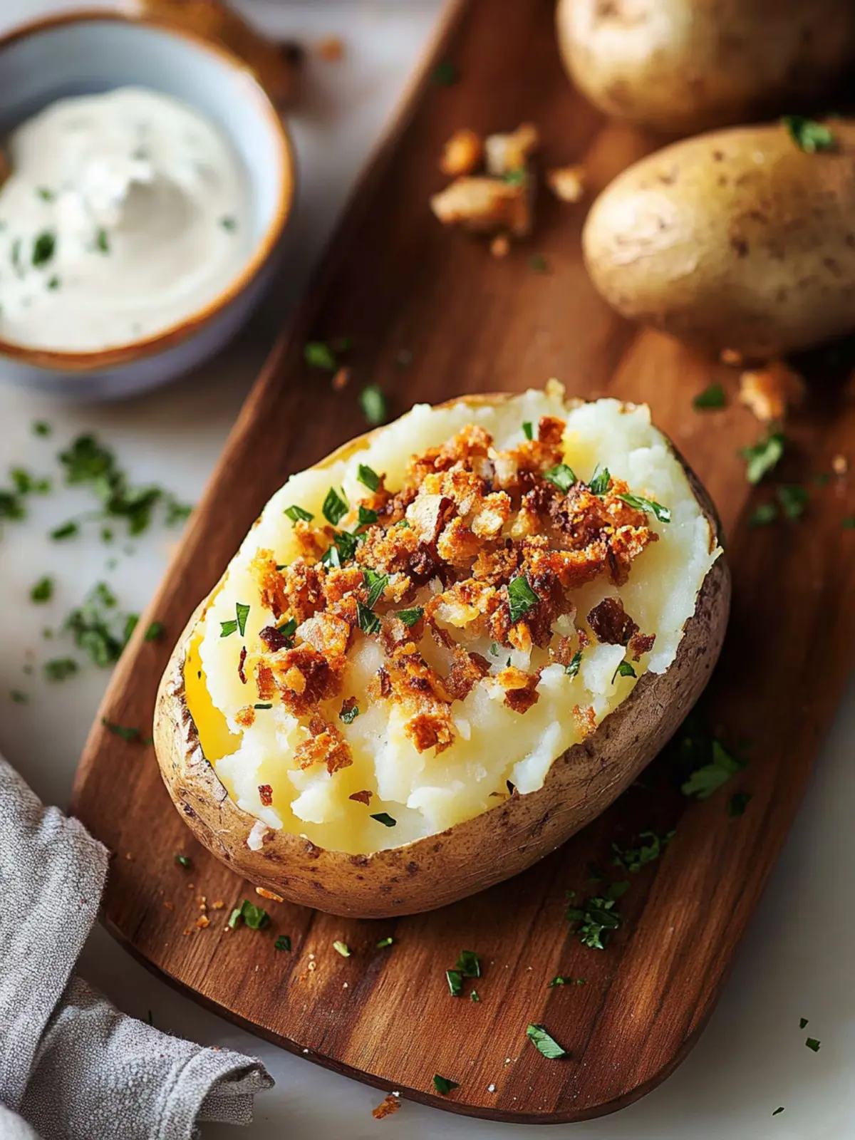 Perfect Baked Potato: Crispy Recipe for Ultimate Comfort Food 4 Perfect Baked Potato