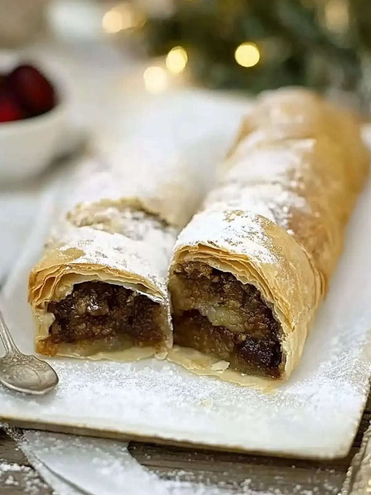 Delicious Christmas Pudding Strudel to Wow Your Guests 2 Christmas pudding strudel