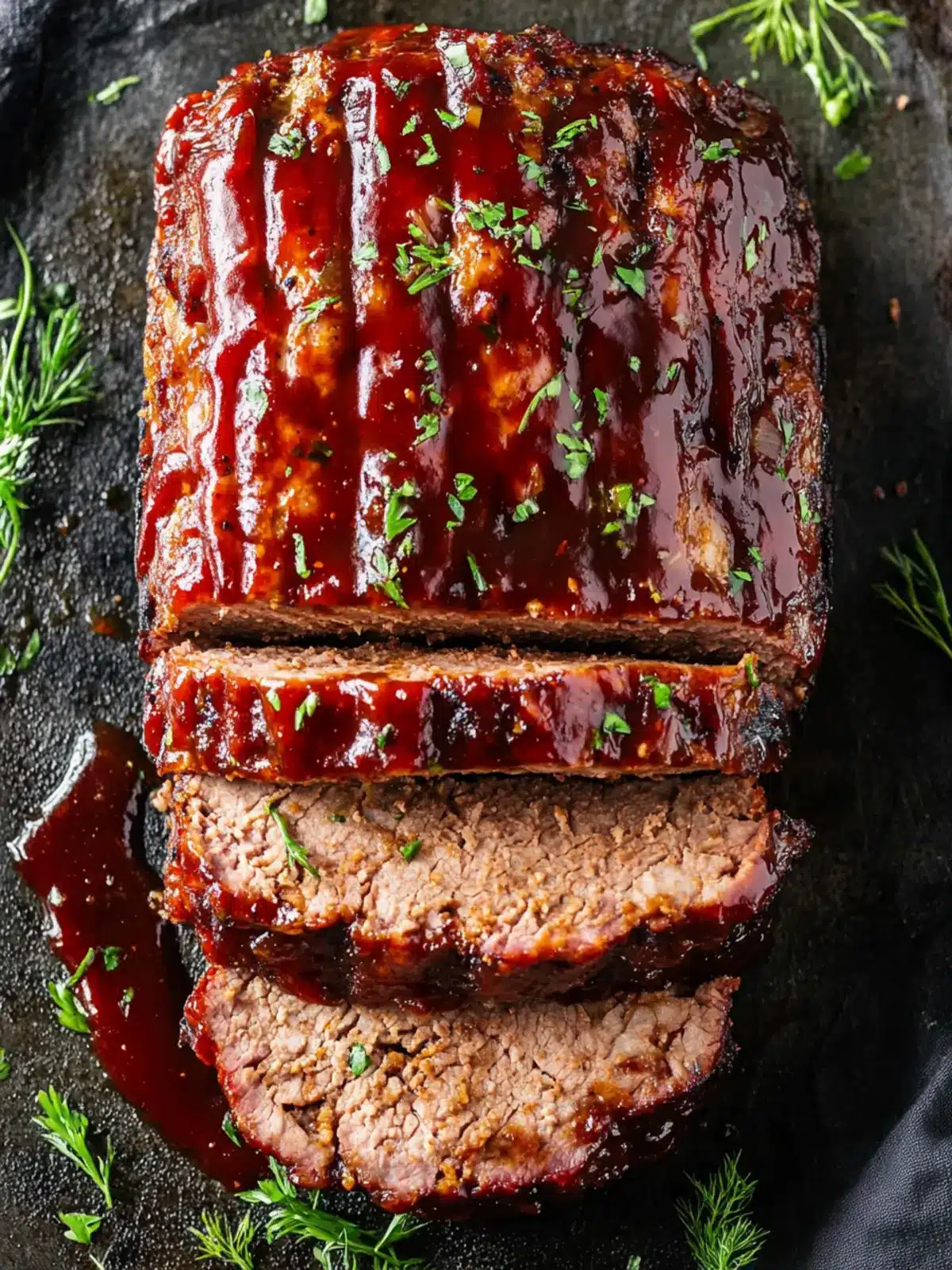 Savory BBQ Meatloaf with Zucchini and Crispy Bacon Bliss 3 BBQ Meatloaf
