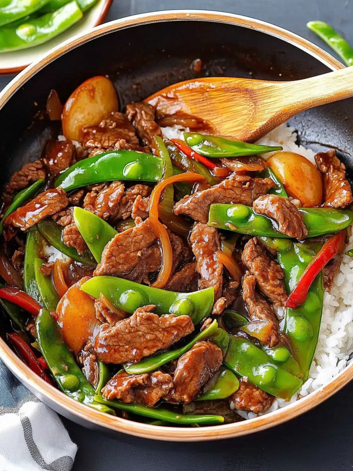 Savory Snow Peas & Beef Stir-Fry Ready in Under 30 Minutes 3 Snow Peas & Beef Stir-Fry