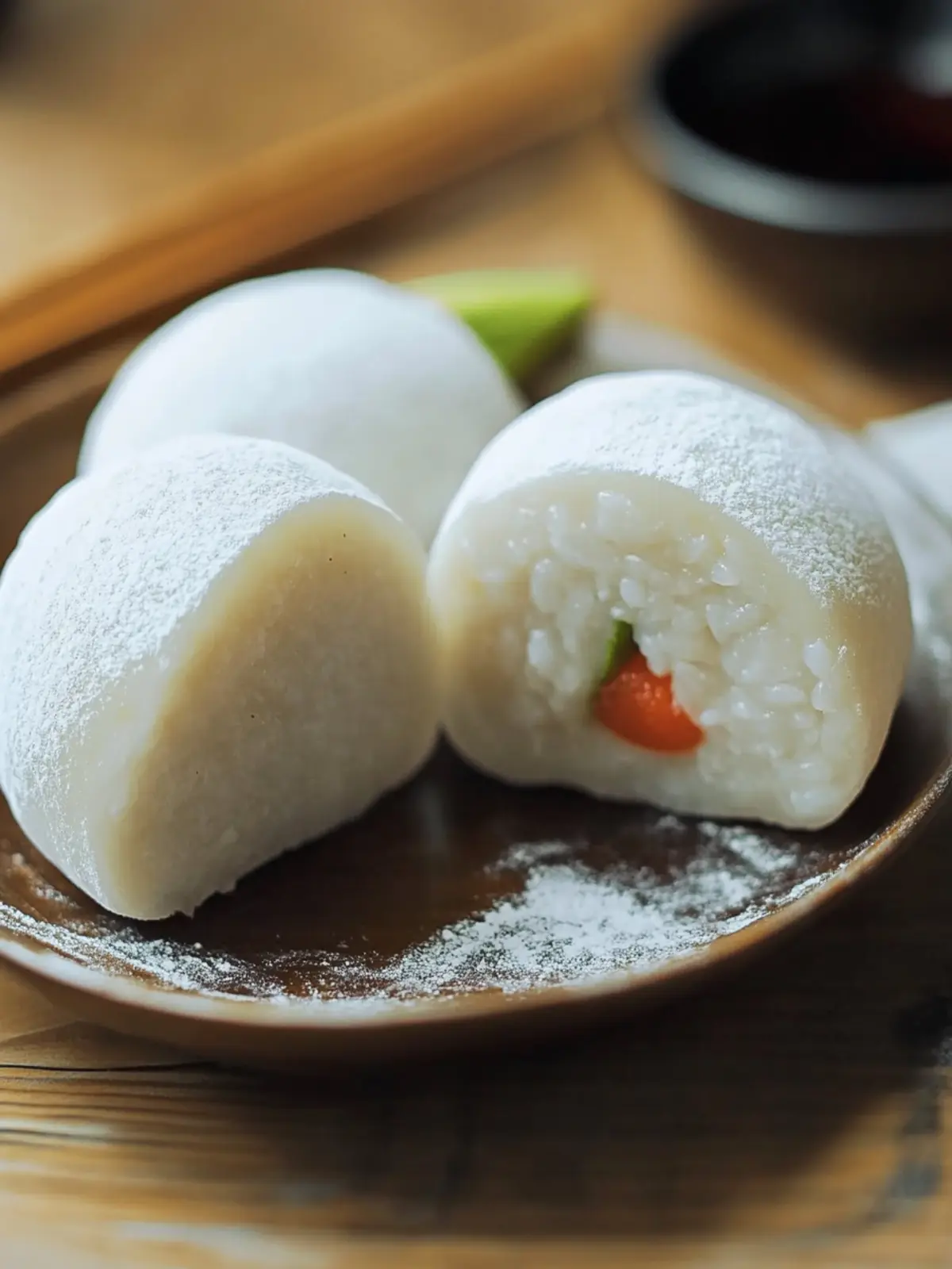 Delicious Japanese Daifuku: Easy Stuffed Rice Cake Recipe 3 Japanese Daifuku (Stuffed Rice Cake)
