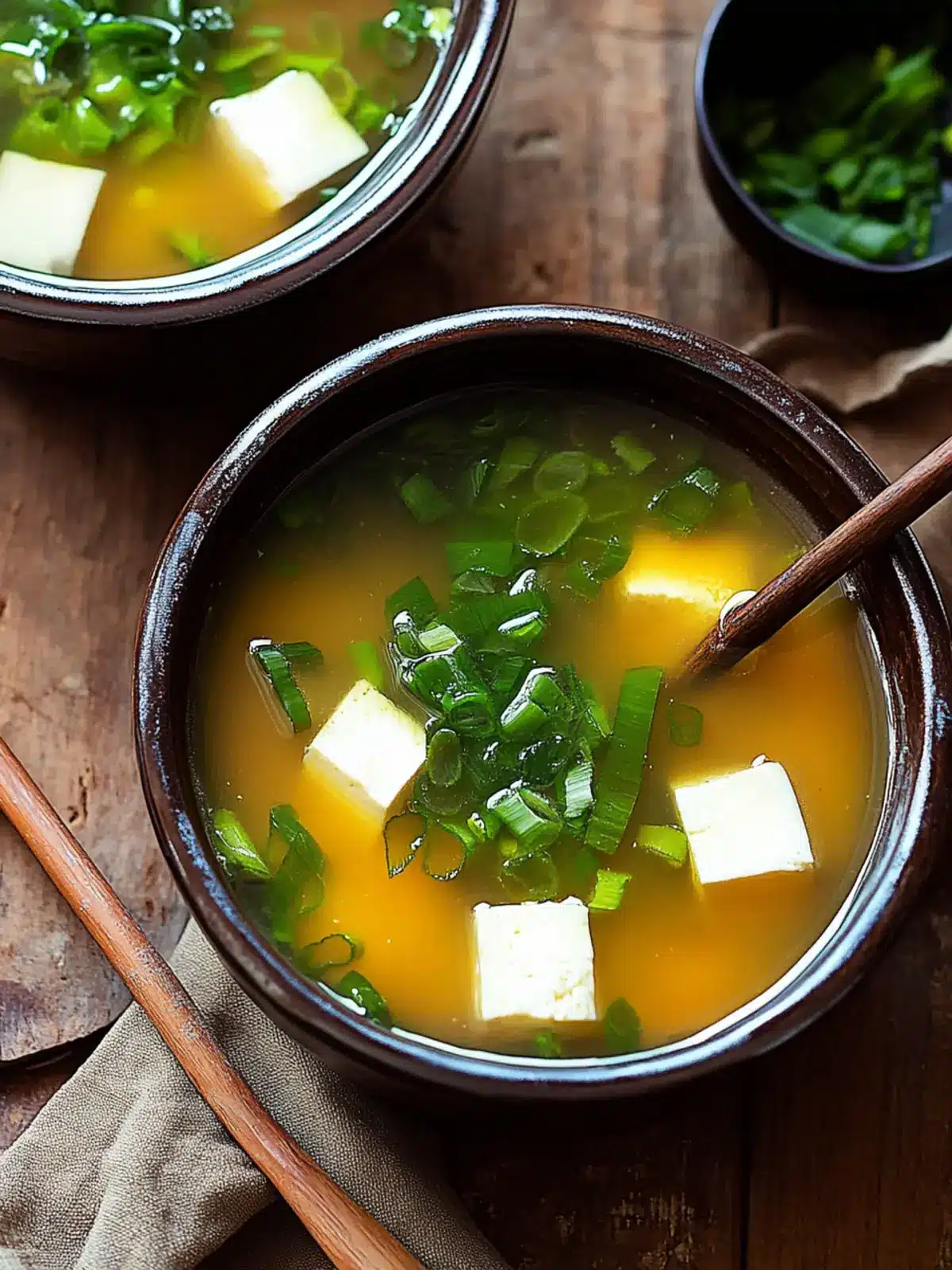 Easy Japanese Miso Soup for a Cozy, Healthy Meal 2 Japanese Miso Soup (Fermented Soybean Soup)