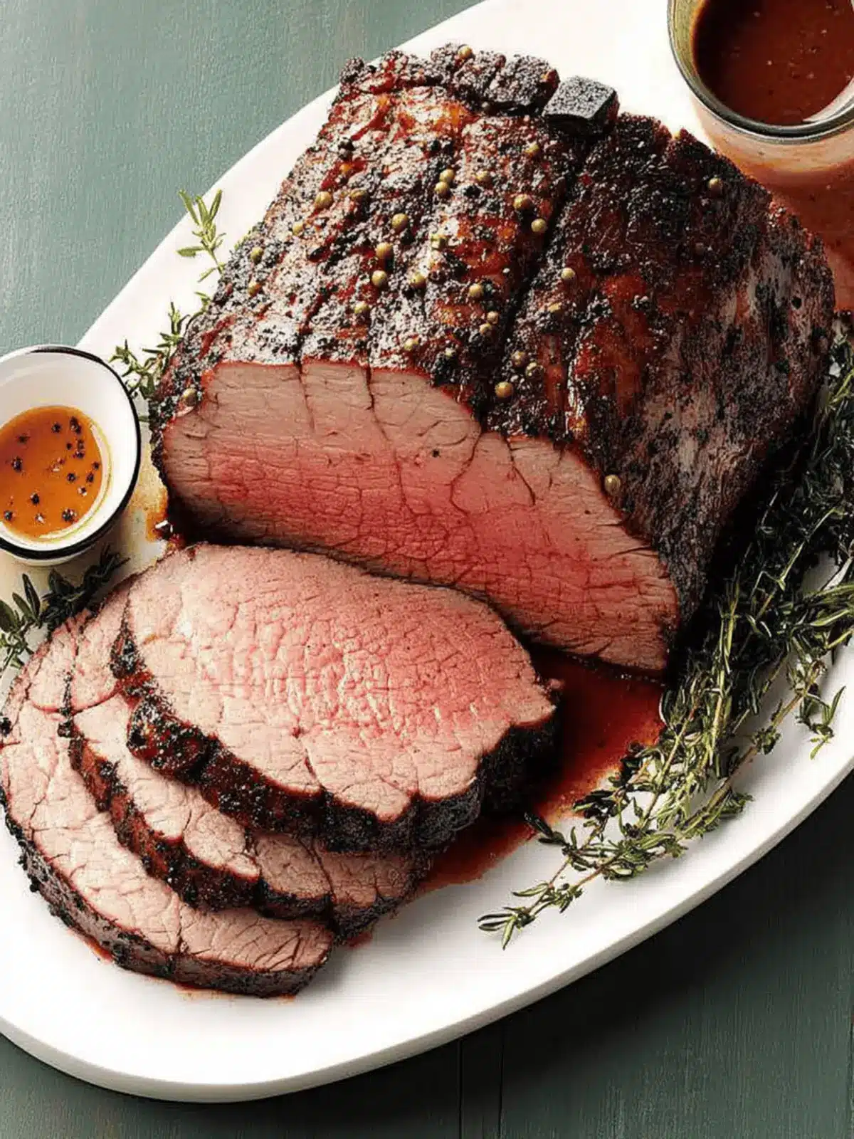 Savory Peppercorn Beef Top Loin Roast for Festive Feasts 2 Peppercorn Beef Top Loin Roast