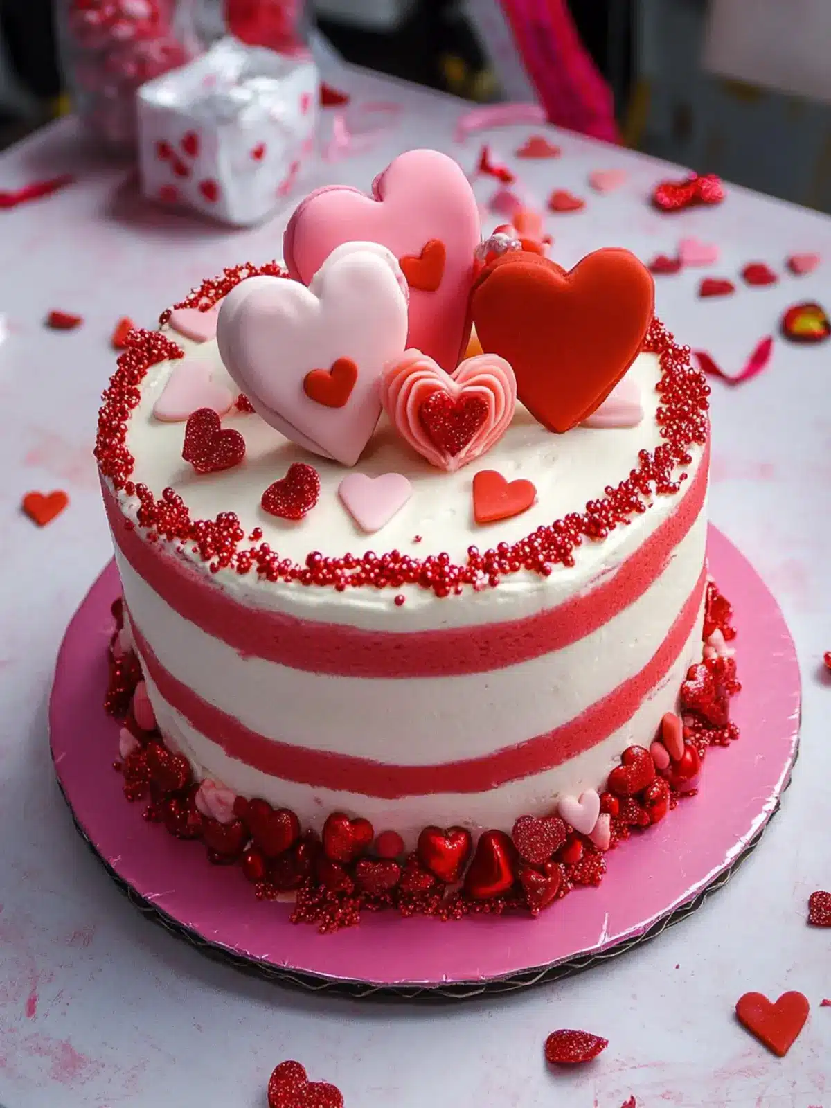 Irresistible Valentines Cake to Sweeten Your Love Story 2 Valentines Cake