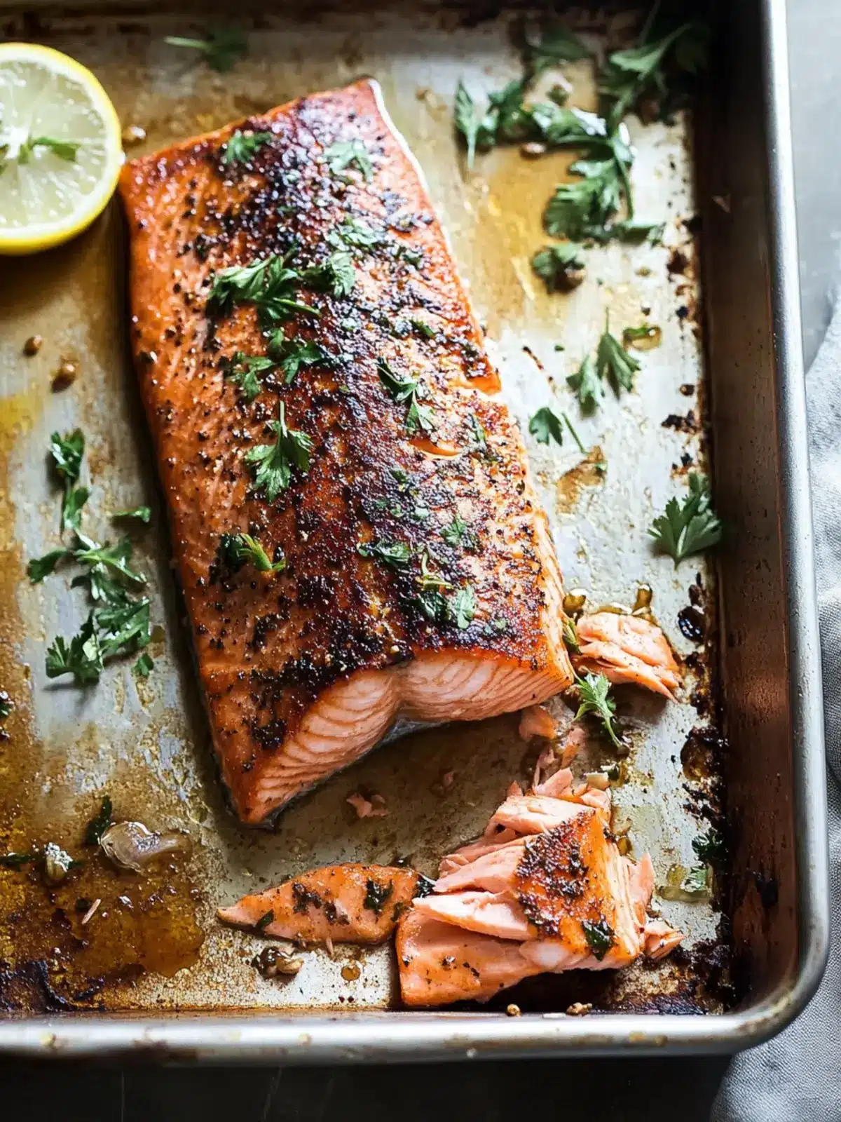 Delicious Baked Salmon with a Sweet Spice Rub for Quick Dinners 2 Baked Salmon