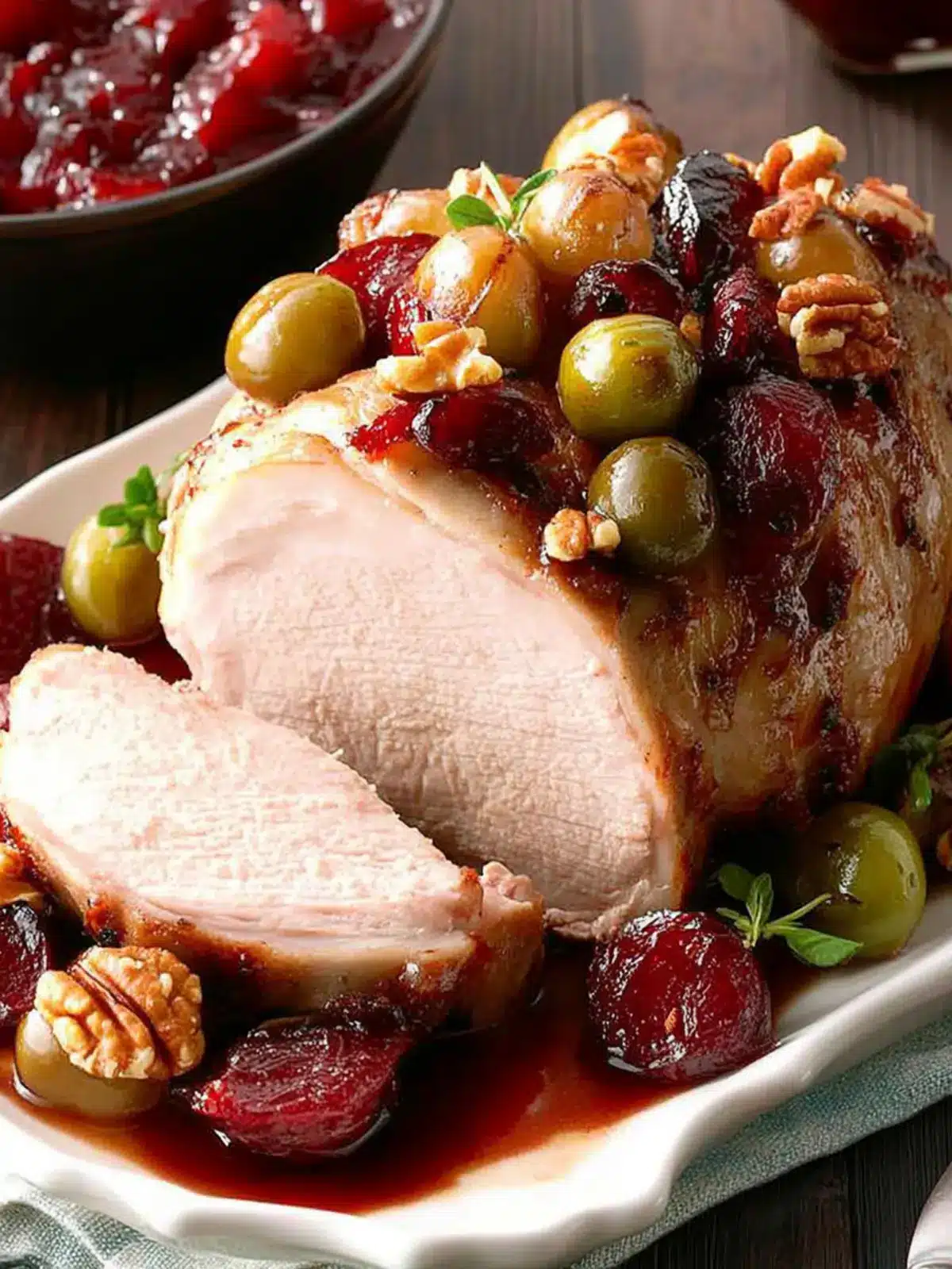 Fruity-Pecan Pork Roast: A Celebration of Flavorful Joy 2 Fruit-Pecan Pork Roast
