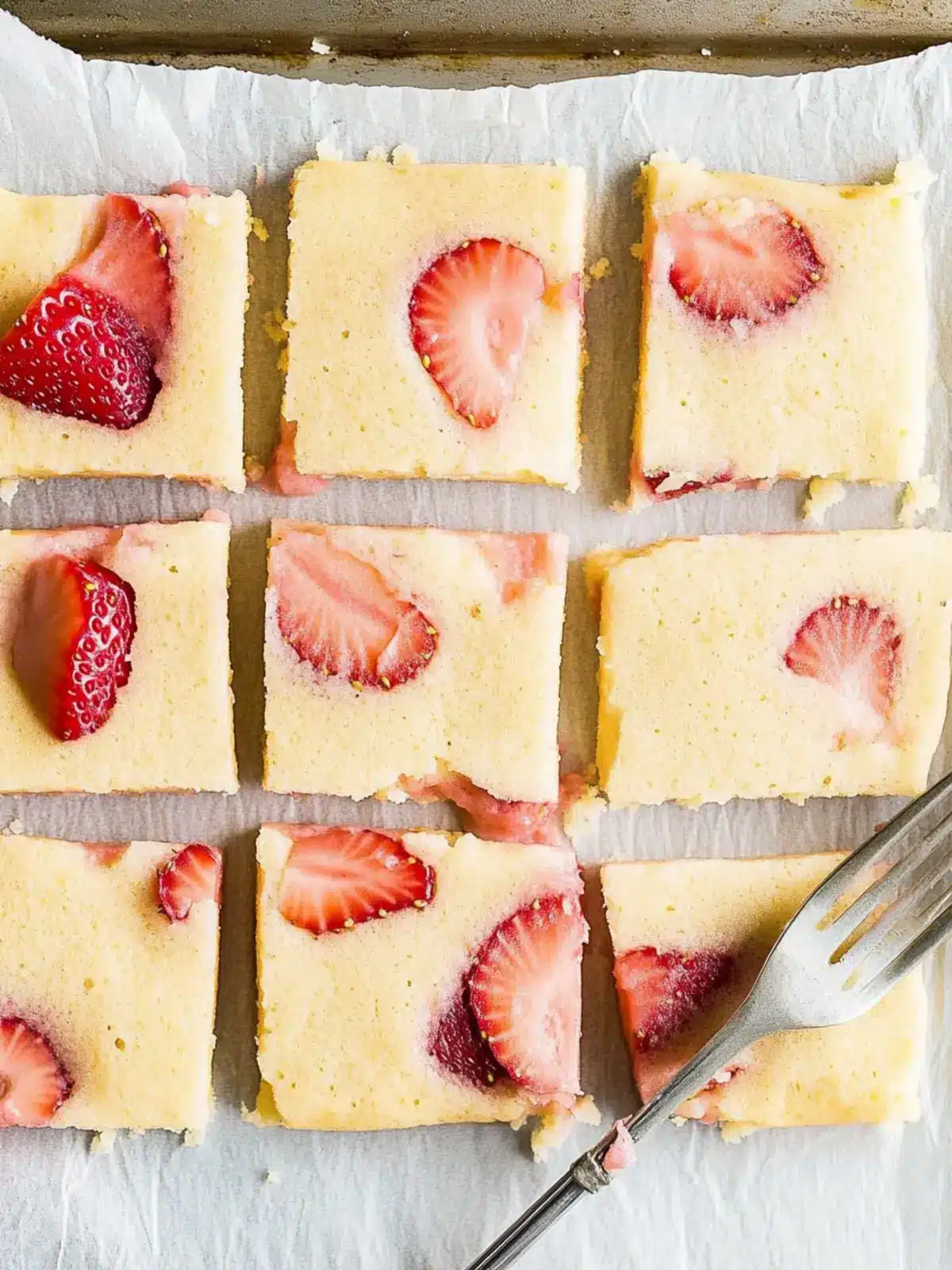 Strawberry Sheet Pan Pancakes: Easy Brunch for a Crowd 4 Strawberry Sheet Pan Pancakes