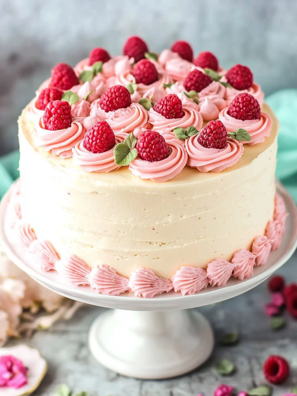 Delightful Raspberry Almond Layer Cake for Any Occasion 4 Raspberry Almond Layer Cake