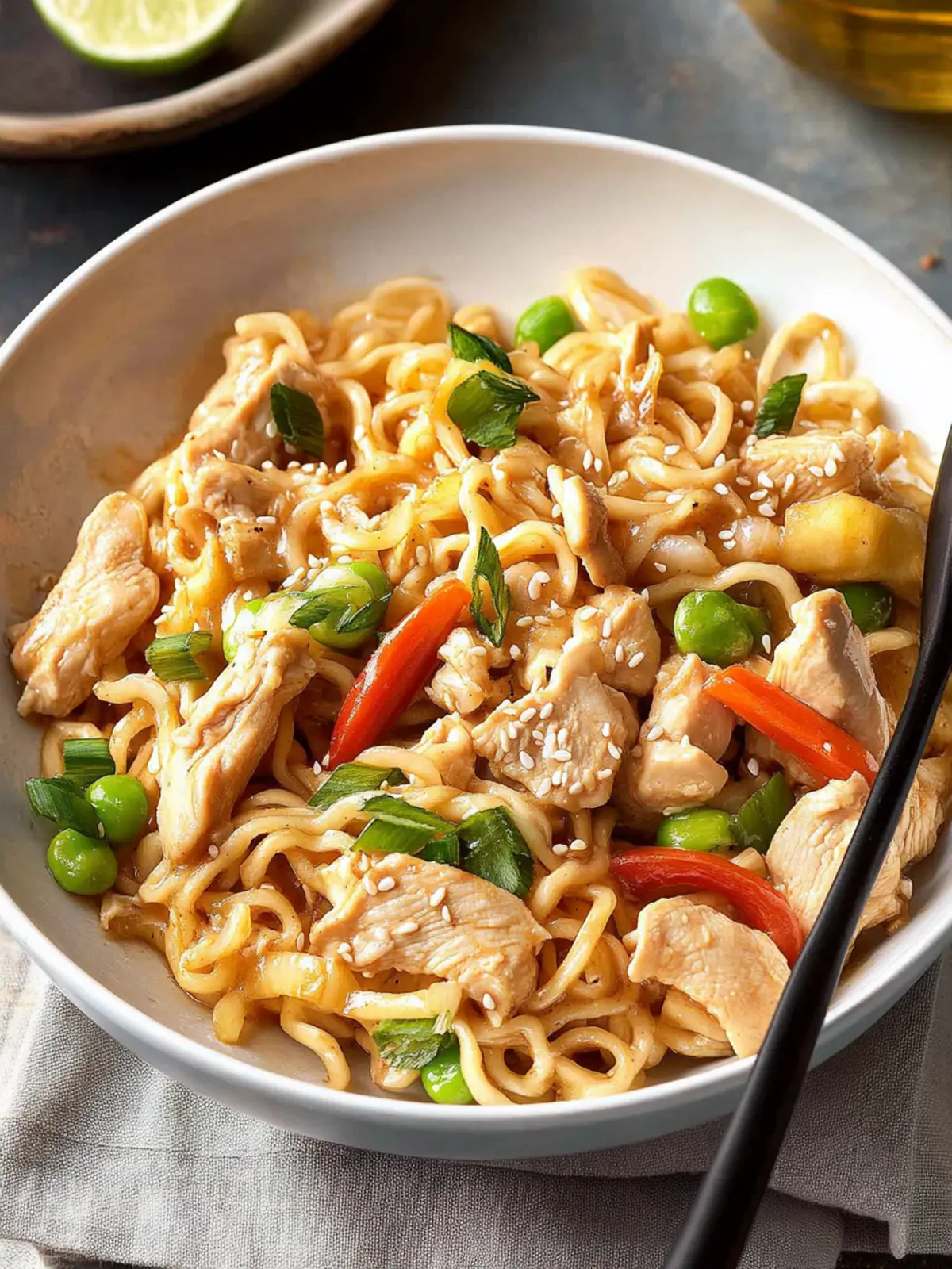 Quick Sesame Chicken Noodles: Your New Family-Favorite Stir-Fry 3 Quick Sesame Chicken Noodles