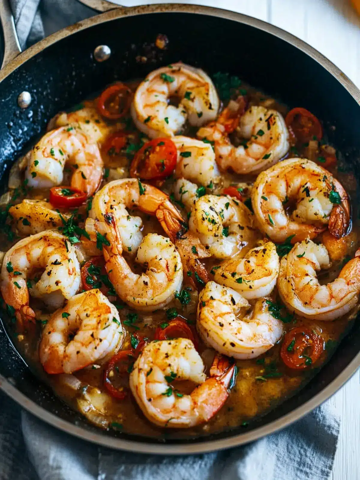 Irresistible Spicy Garlic Shrimp Skillet in 20 Minutes 3 Spicy Garlic Shrimp Skillet
