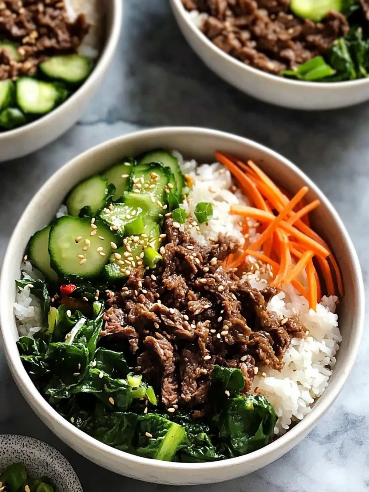 Korean Beef Bulgogi Rice Bowls Your Quick & Easy Dinner Delight 4 Korean Beef Bulgogi Rice Bowls The easy way!