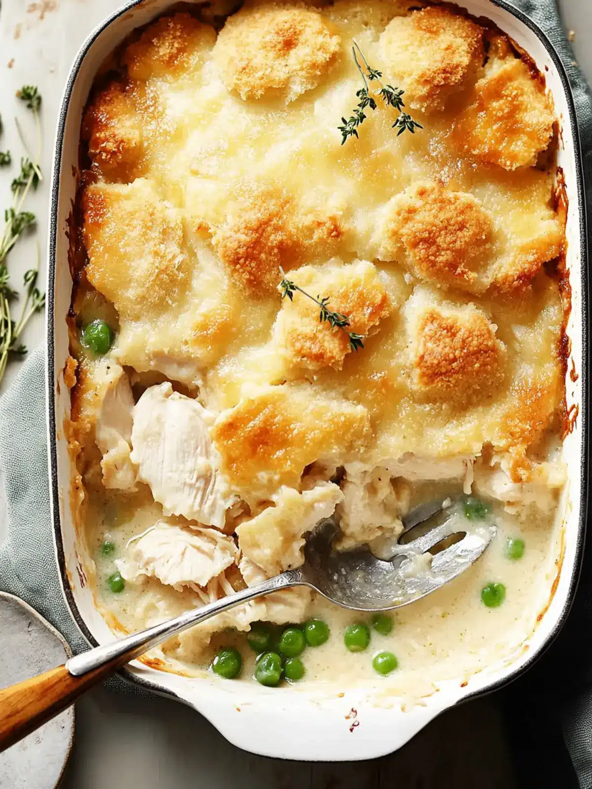 Savor the Comfort of One-Pan Easy Chicken Cobbler Tonight 4 Savor the Comfort of Easy Chicken Cobbler in One Pan