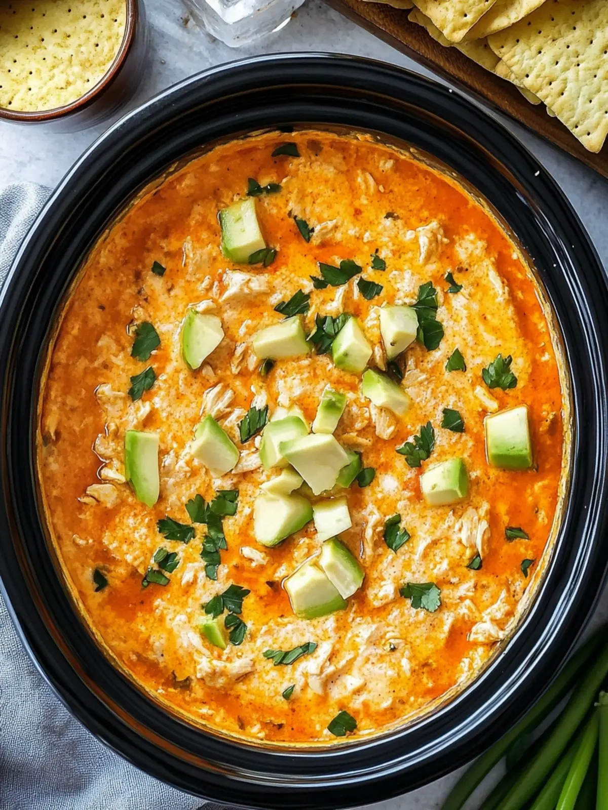 Ultimate Crockpot Buffalo Chicken Dip Your Party Must-Have 3 Crockpot Buffalo Chicken Dip