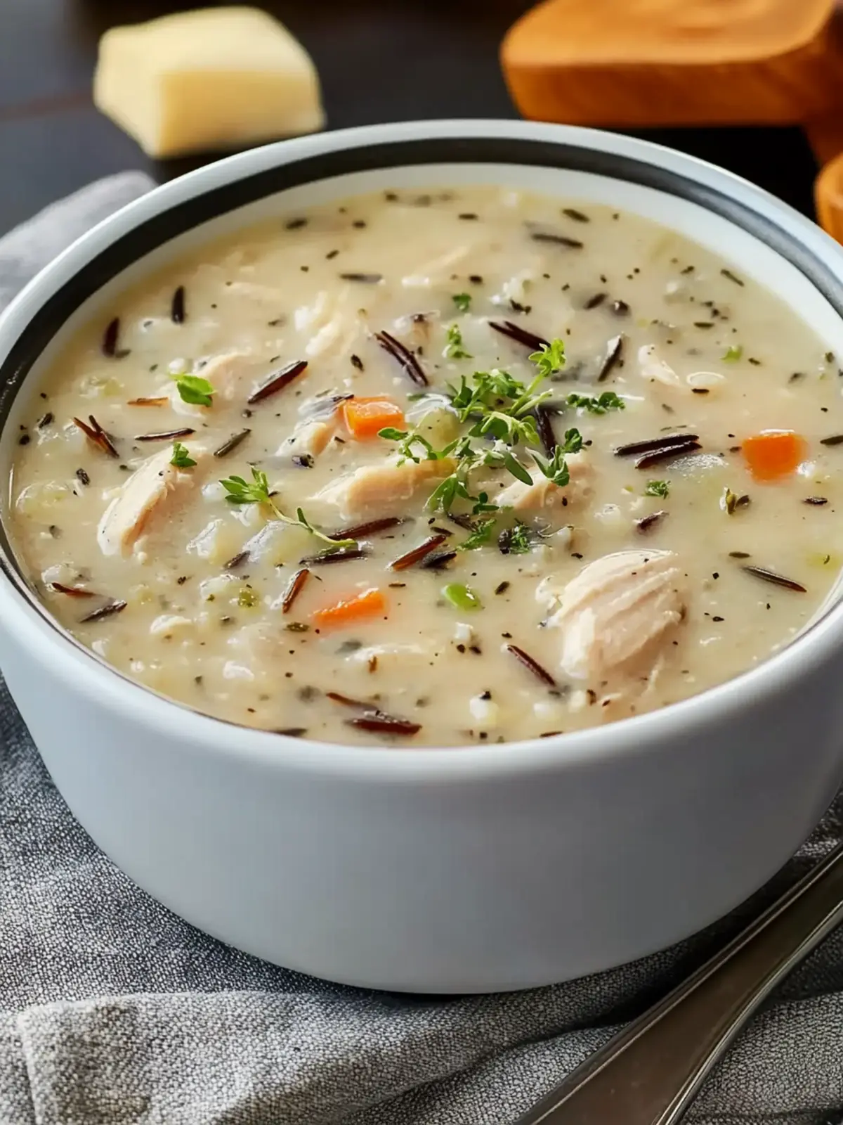 Cozy Up with Creamy Chicken and Wild Rice Soup Tonight 3 Creamy Chicken and Wild Rice Soup