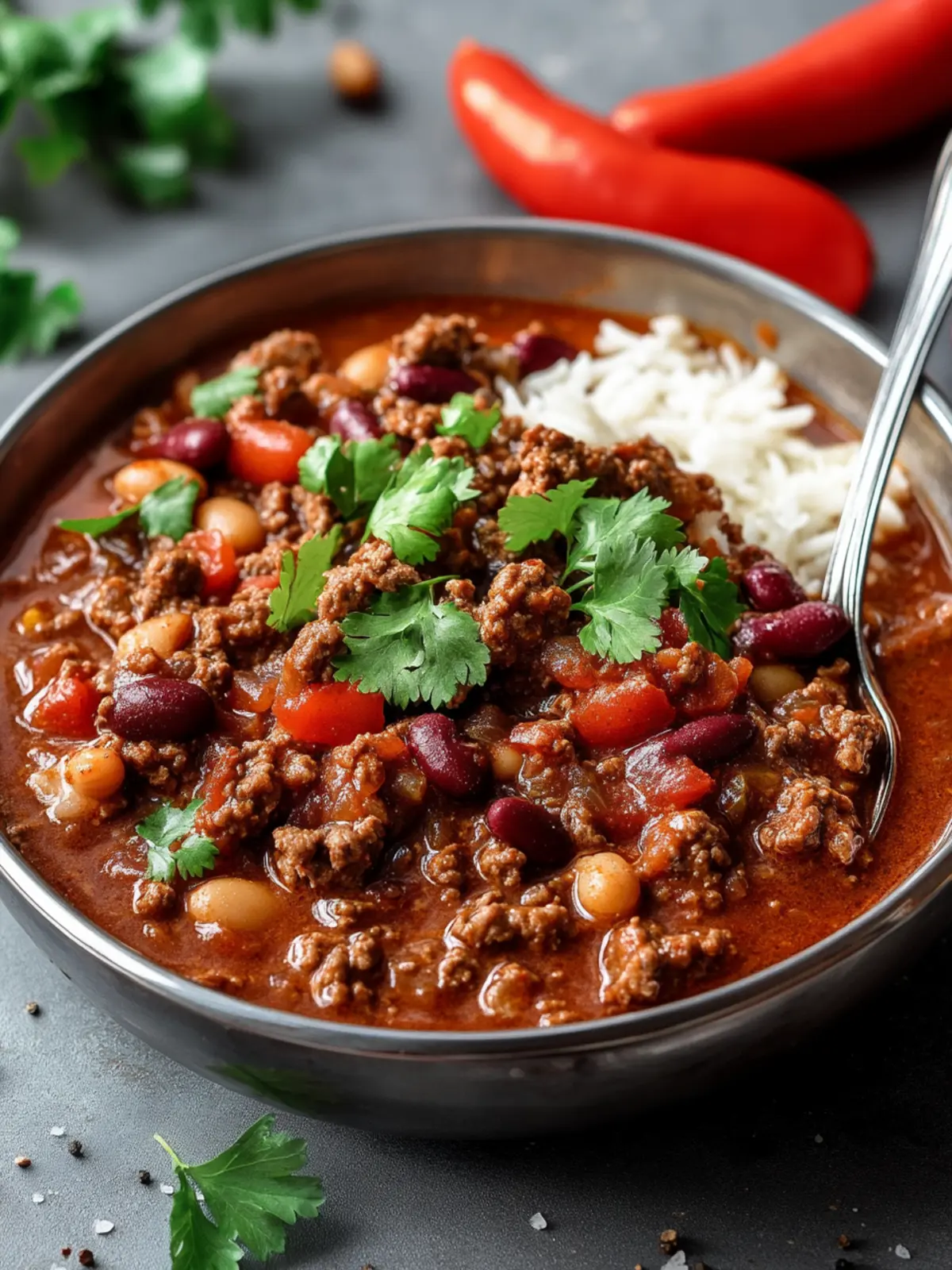Chili con Carne: Spicy Meat and Bean Stew for Cozy Nights 2 Chili con Carne (Spiced Meat and Bean Stew)