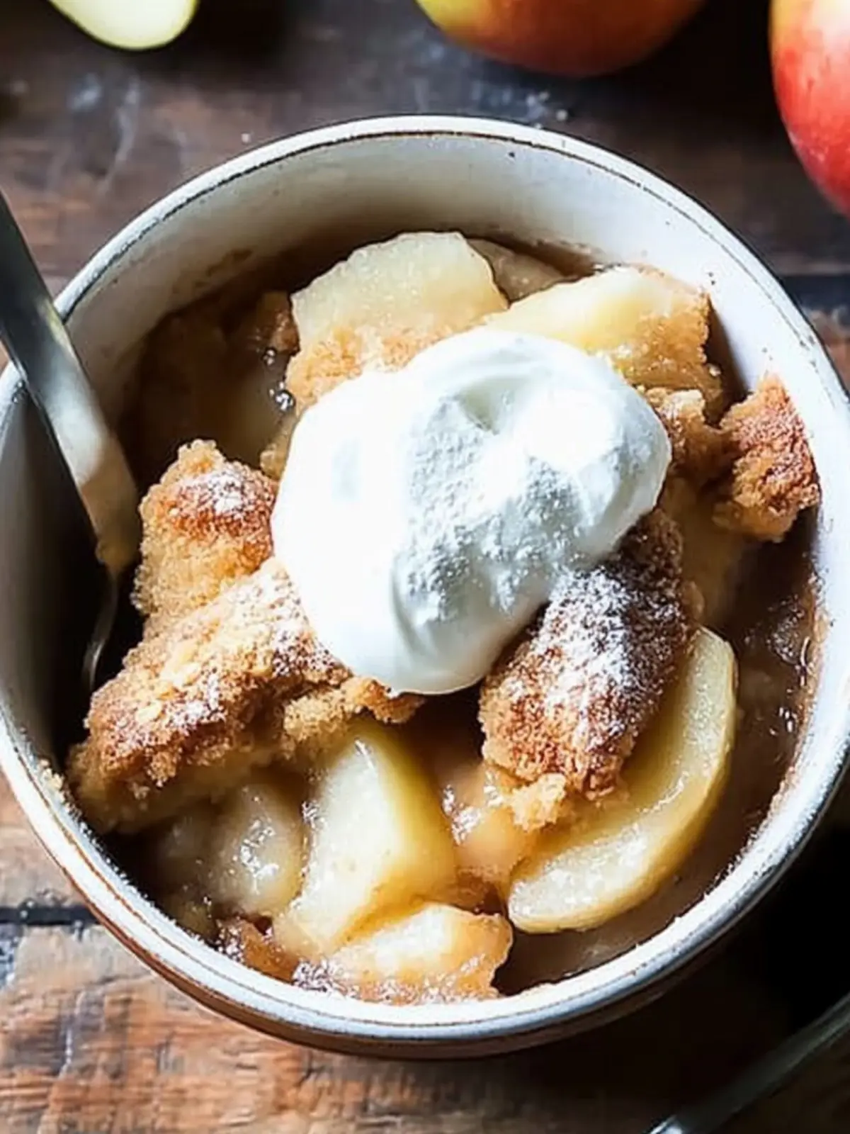 Delight in Apple Cider Doughnut Cobbler: Fall's Sweet Treasure 3 Apple Cider Doughnut Cobbler