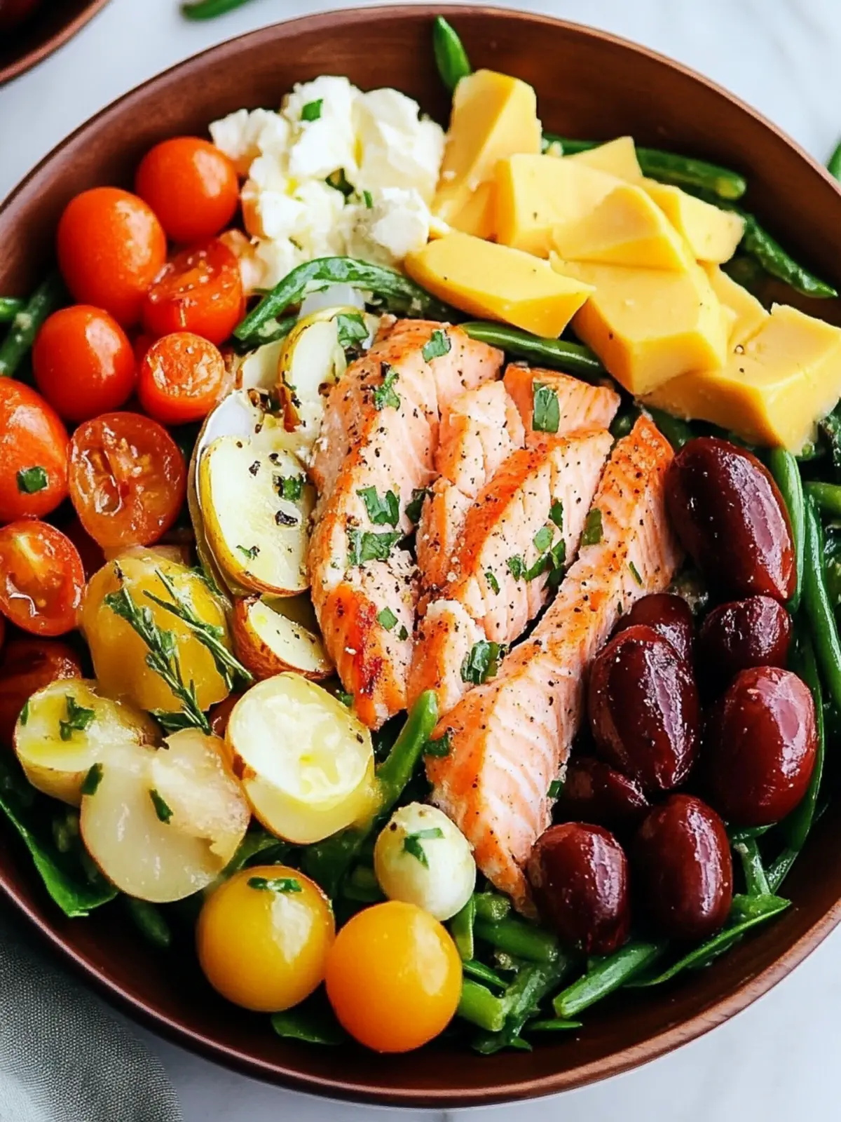 Delicious Salmon Nicoise Salad for Stress-Free Weeknight Meals 4 Salmon Nicoise Salad