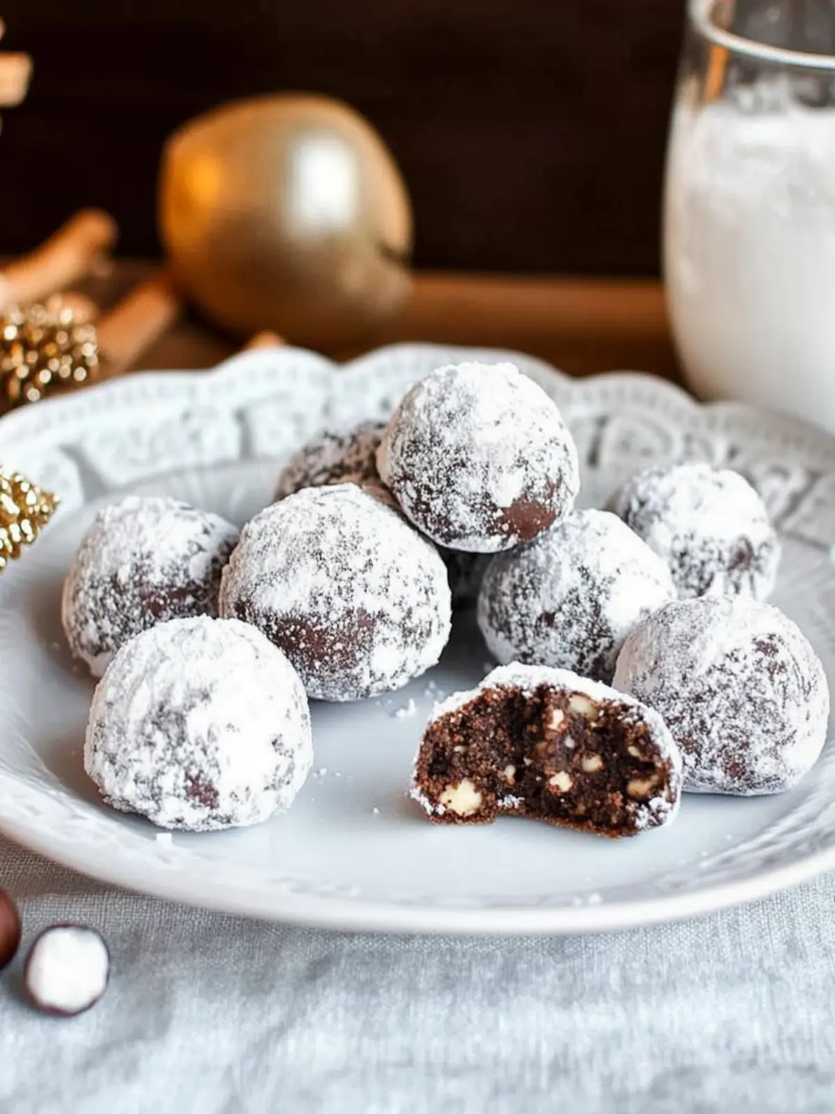 Irresistible Chocolate Hazelnut Snowball Cookies for Everyone 2 Chocolate Hazelnut Snowball Cookies
