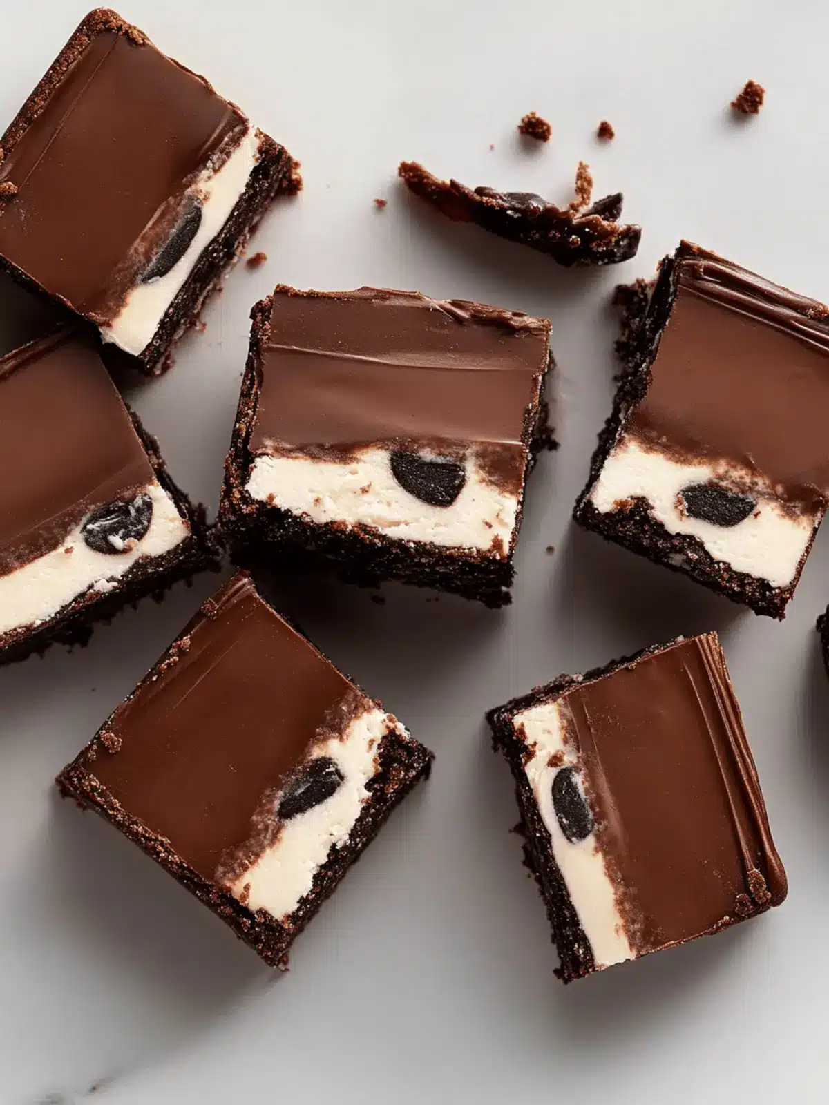 Decadent Cookies âN Cream Millionaire Shortbread Delight 2 Cookies âN Cream Millionaire Shortbread