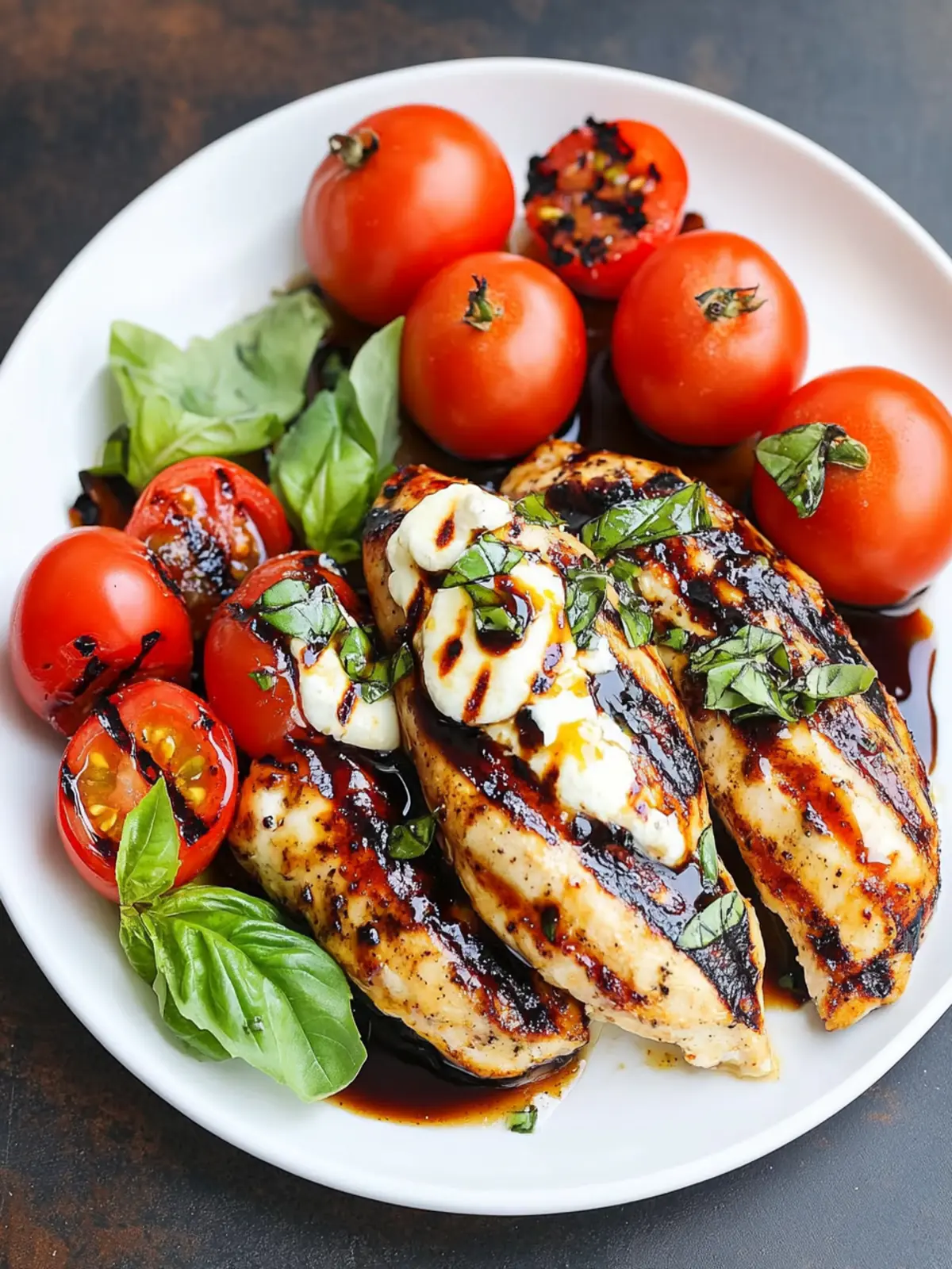 Savor Summer with Caprese Balsamic Grilled Chicken Bliss 2 Caprese Balsamic Grilled Chicken