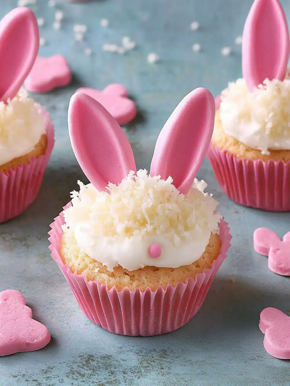 Irresistible Bunny Cupcakes: Fun Easter Treats for Everyone 3 Bunny Cupcakes