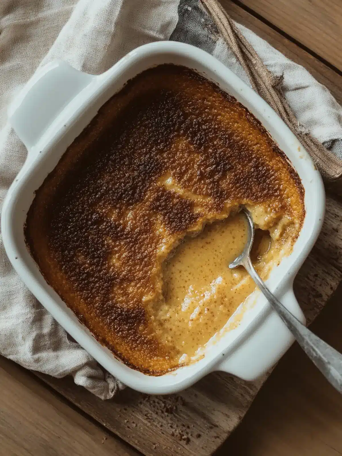 Mouthwatering Indian Pudding: Comforting Molasses Custard Delight 4 Indian Pudding (Molasses Cornmeal Custard)
