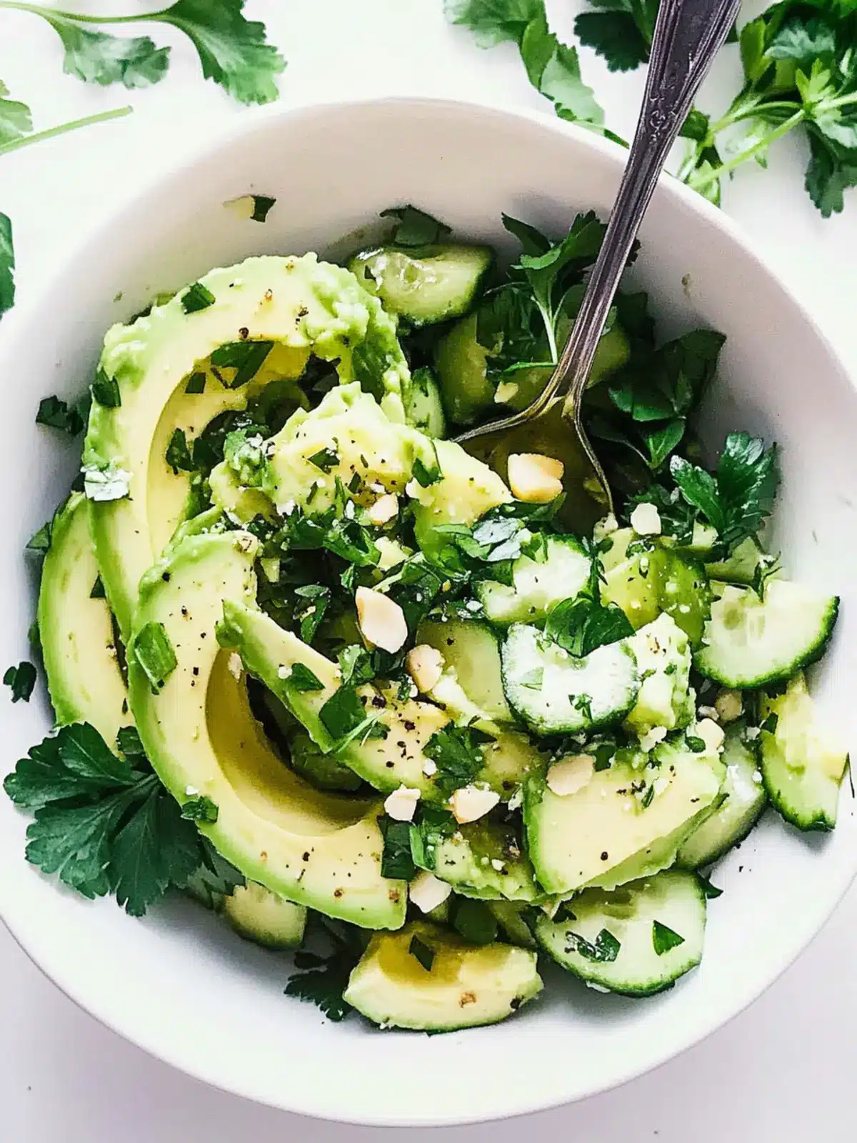 Avocado Salad with Herbs: A Fresh, Flavorful Vegan Treat 4 Avocado Salad with Herbs