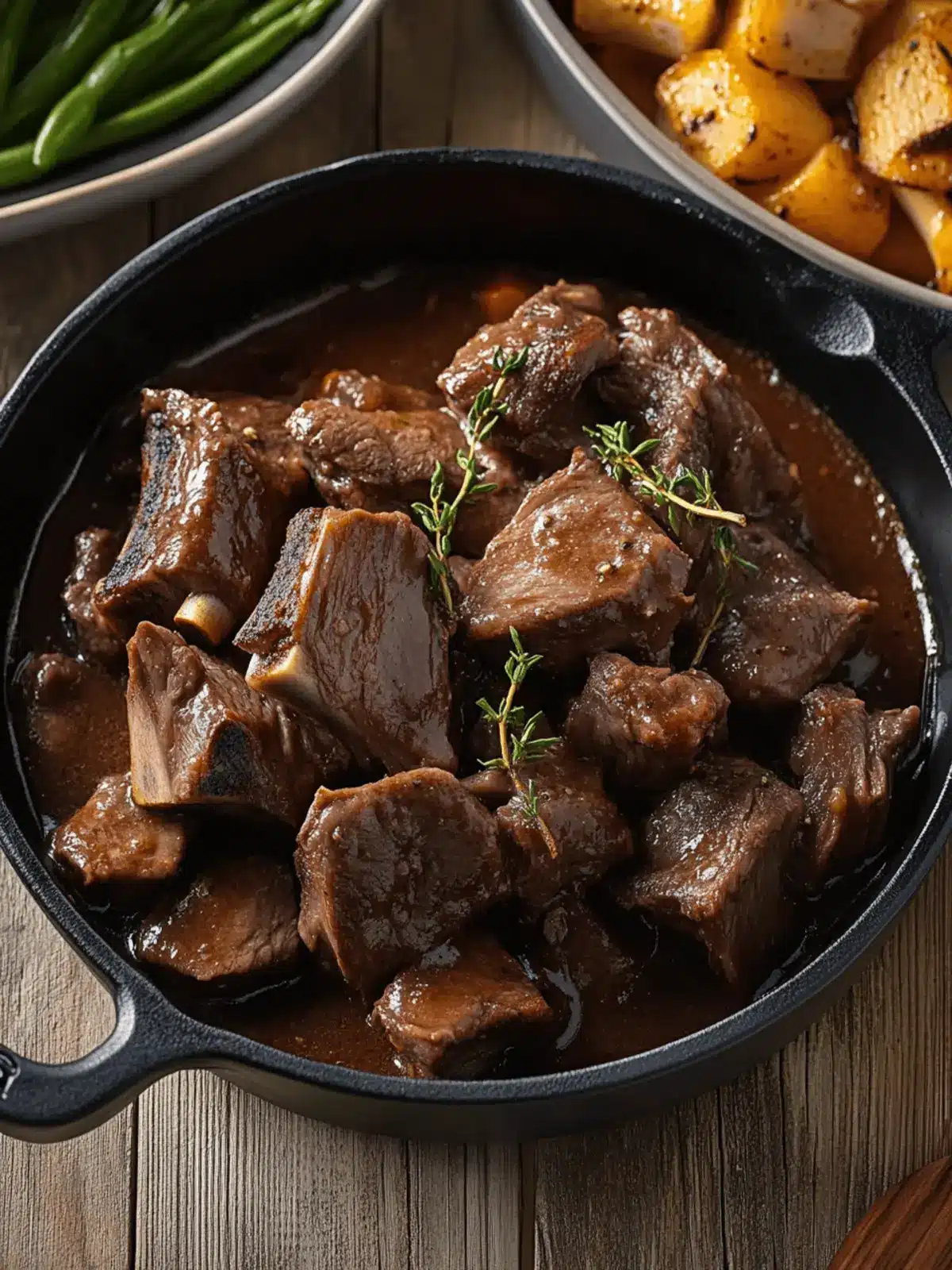 Mouthwatering Braised Short Ribs with Red Wine Sauce Tonight 4 Braised Short Ribs with Red Wine Sauce