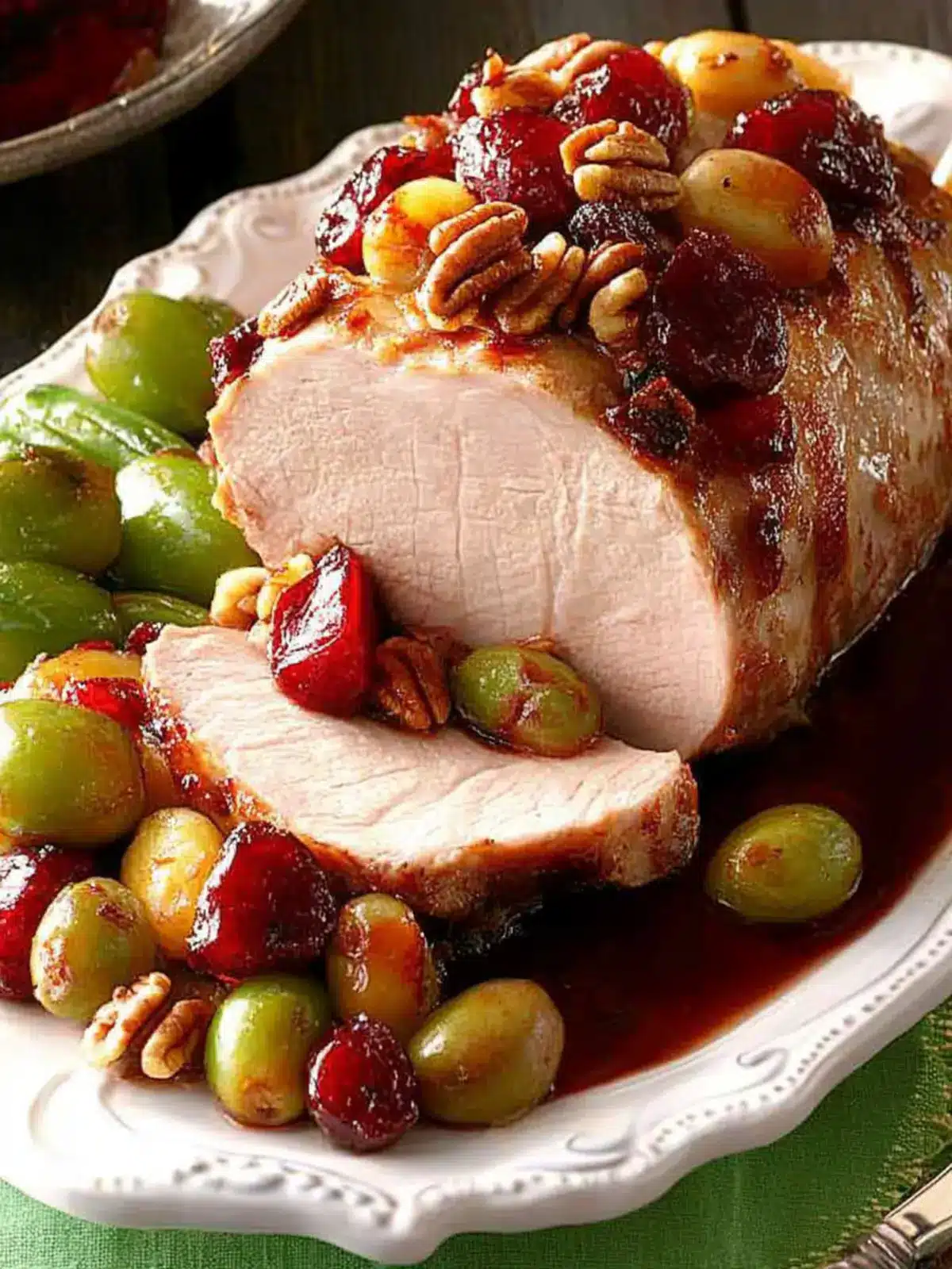 Fruity Pecan Pork Roast that Will Wow Your Dinner Guests 2 Fruit-Pecan Pork Roast