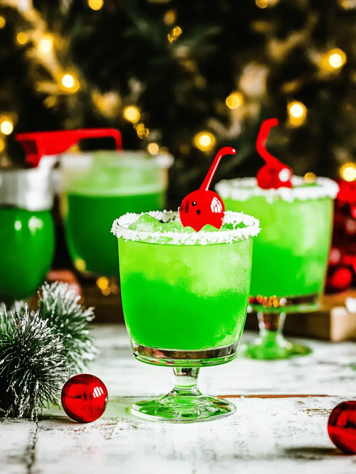 Festive Grinch Cocktail: A Fun Twist for Your Holiday Cheer 2 The Grinch Cocktail