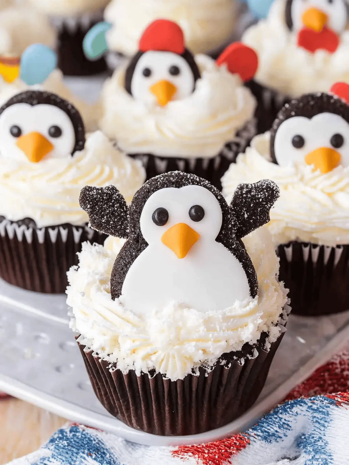 Delight in Easy Penguin Cupcakes: Festive Holiday Winter Treat 4 Easy Penguin Cupcakes: Festive Holiday Winter Treat