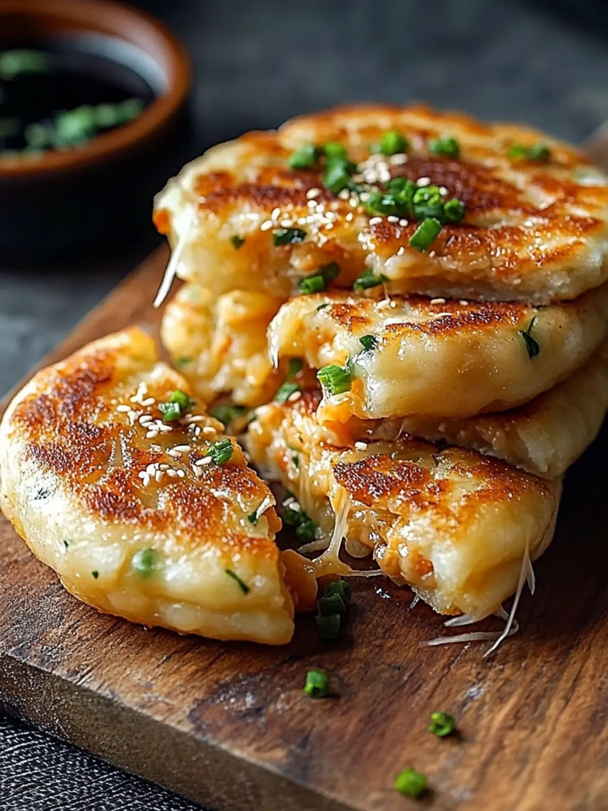 Savor Cheesy Korean Hotteok: A Comforting Snack Delight 3 Korean Cheese Hotteok