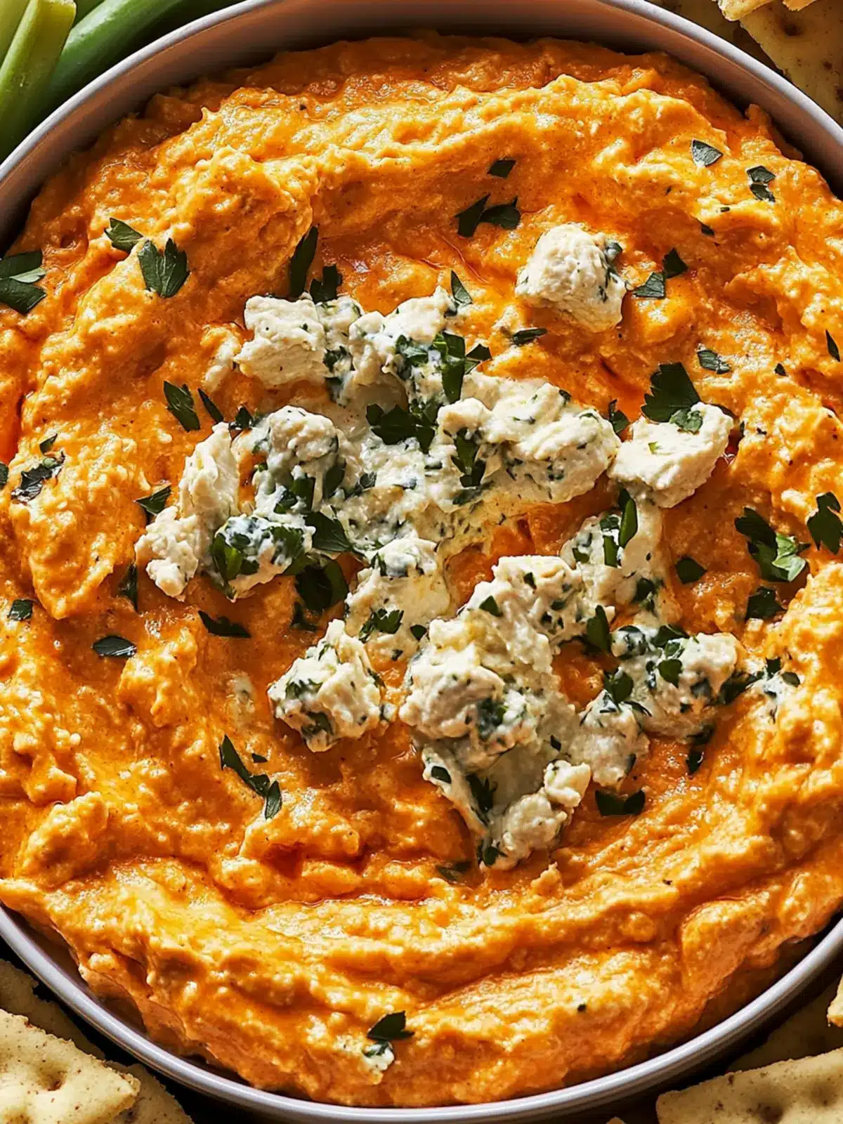 Crockpot Buffalo Chicken Dip: Creamy Spice for Every Party 4 Crockpot Buffalo Chicken Dip