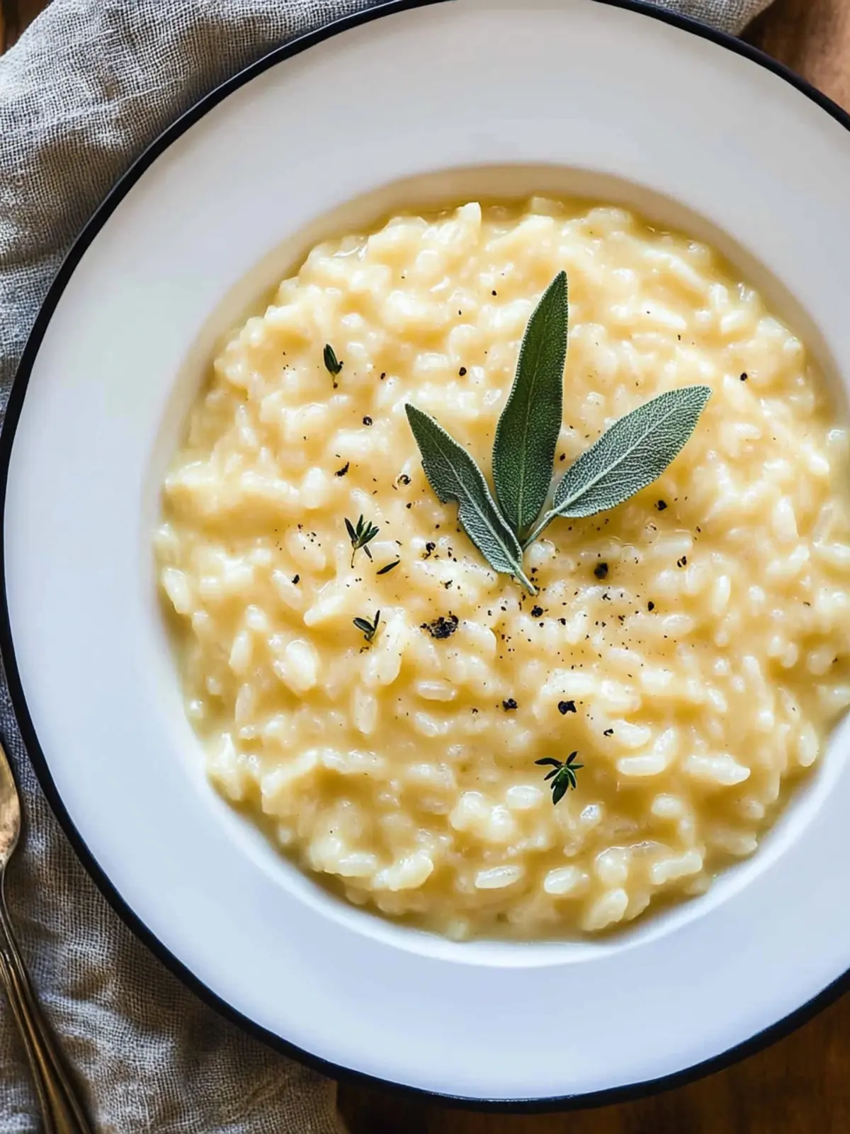 Instant Pot Cheddar Risotto with Fresh Sage in 20 Minutes 2 Instant Pot Cheddar Risotto with Fresh Sage